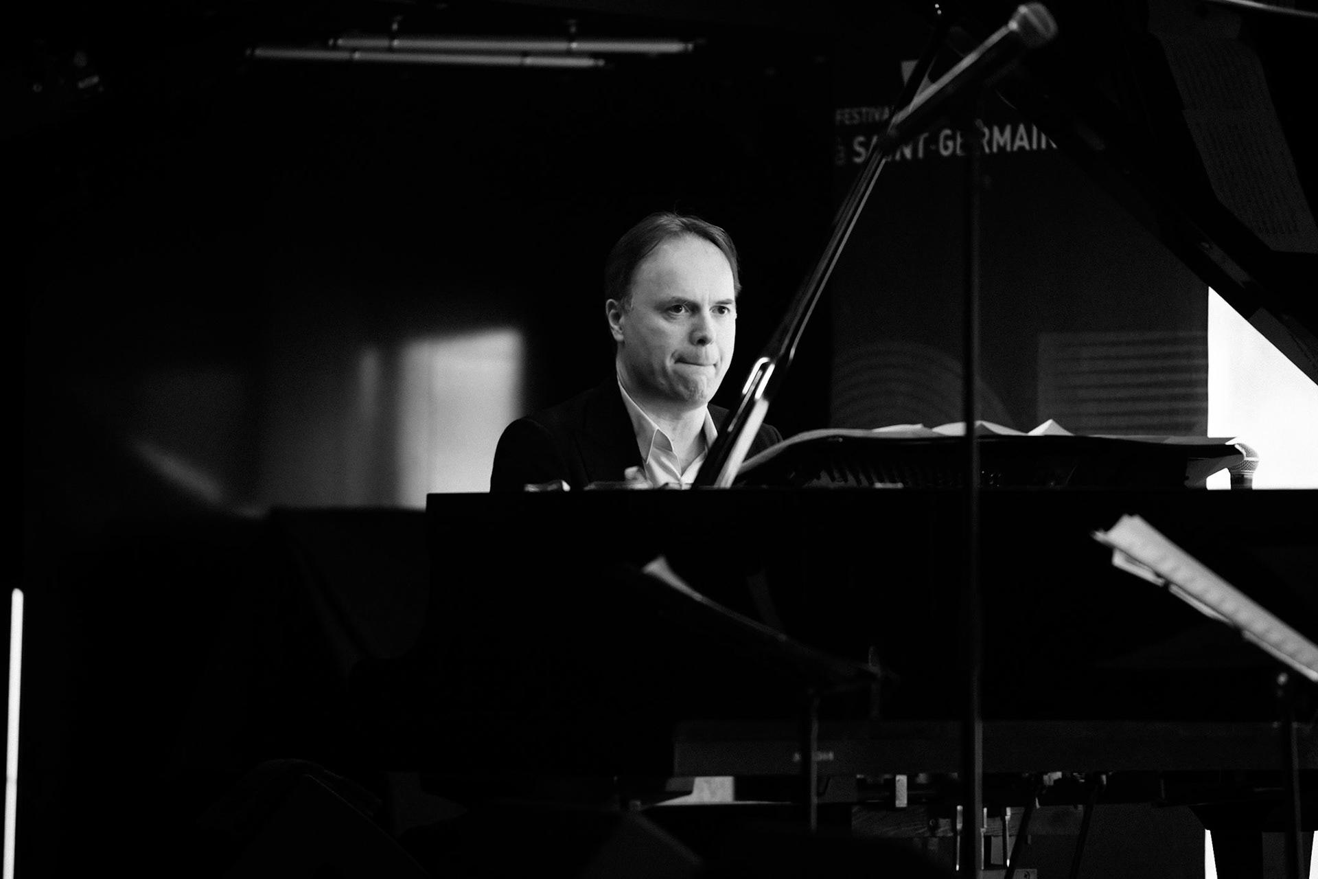 Laurent Courthaliac trio, guests Hugh Coltman &amp; Krysrle Warren, Festival Jazz à Saint-Germain-des-Prés - Paris, Péniche Le Son de la Terre