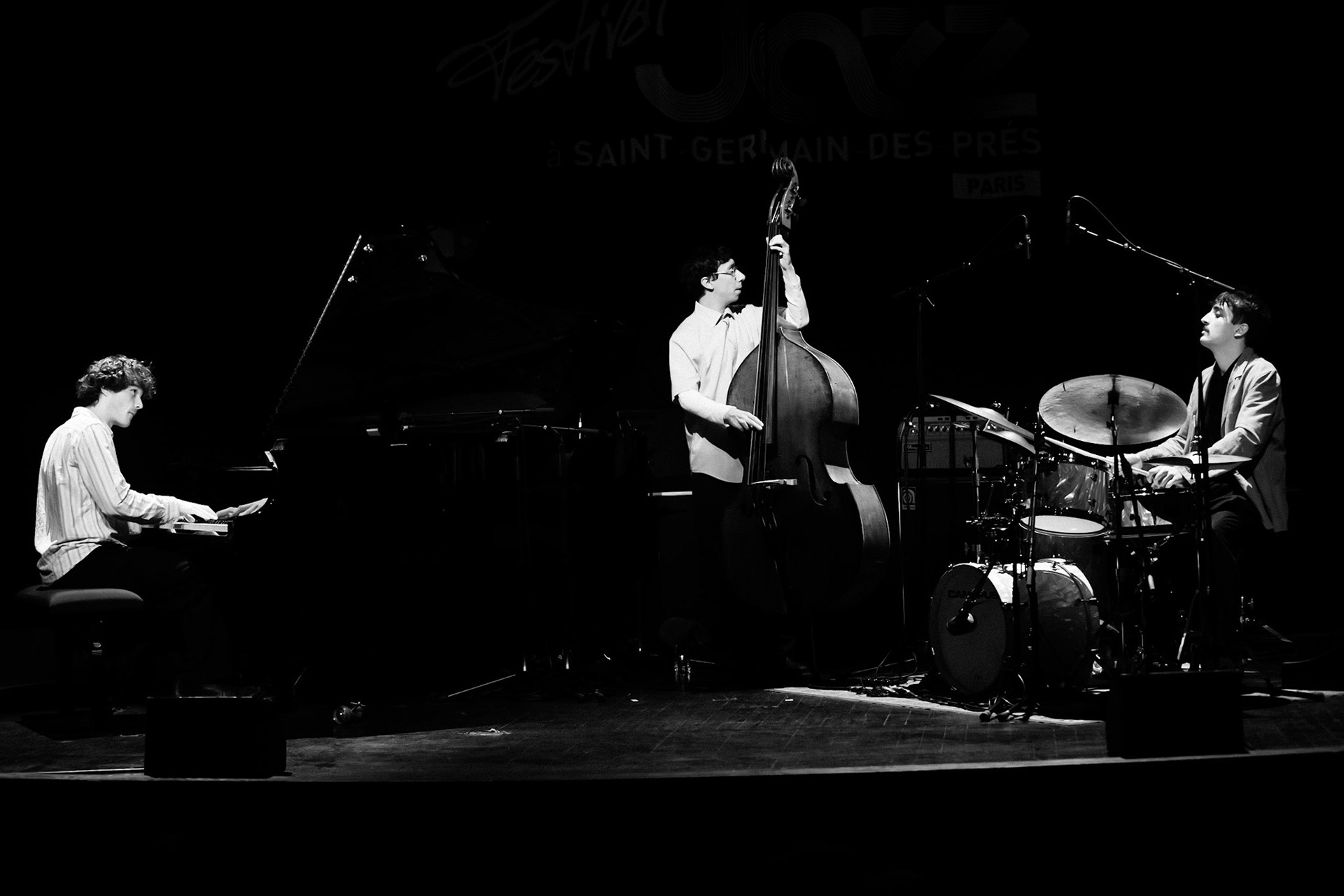 Levi Harvey Trio, Festival Jazz à Saint-Germain-des-Prés - Paris, Théâtre de l'Alliance Française