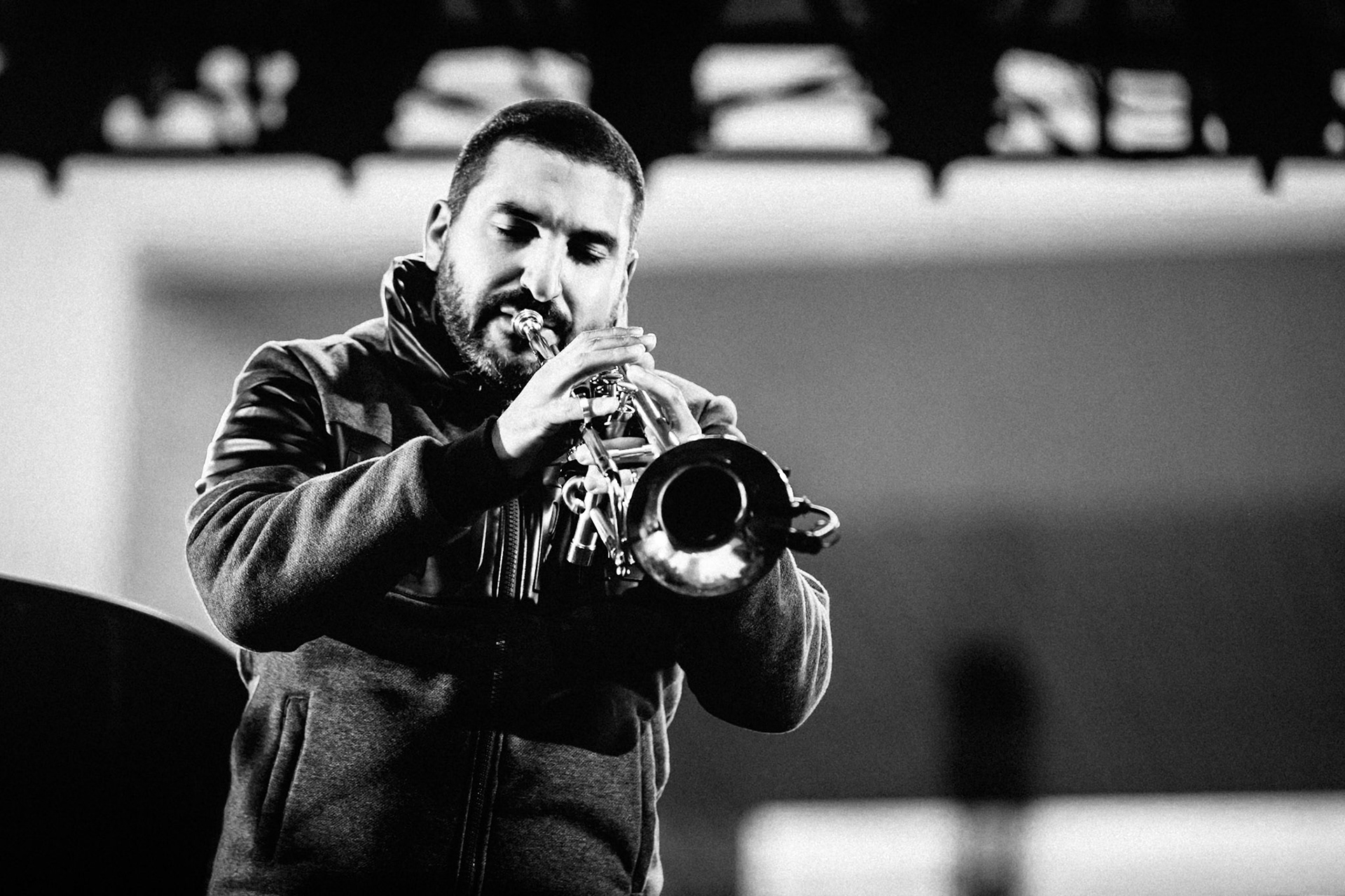 Ibrahim Maalouf avec François Delporte, La Défense Jazz Festival, Parvis de la Défense, 26 septembre 2020