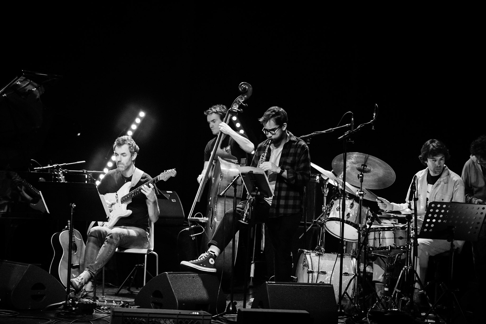 Gautier Garrigue Quartet feat Emile Parisien, Festival Jazz à Saint-Germain-des-Prés - Paris, Théâtre de l'Alliance Française