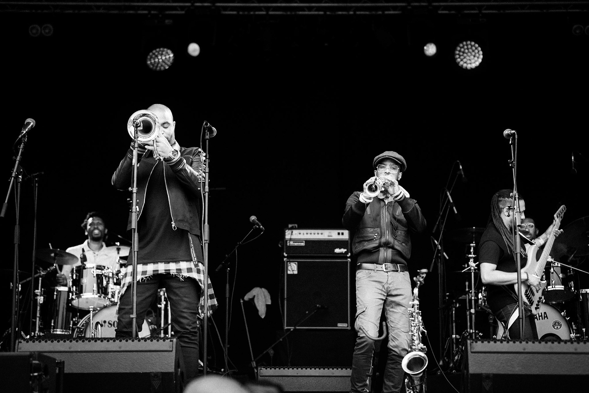 Big in Jazz Collective, La Défense Jazz Festival, Parvis de la Défense, 20 juin 2022