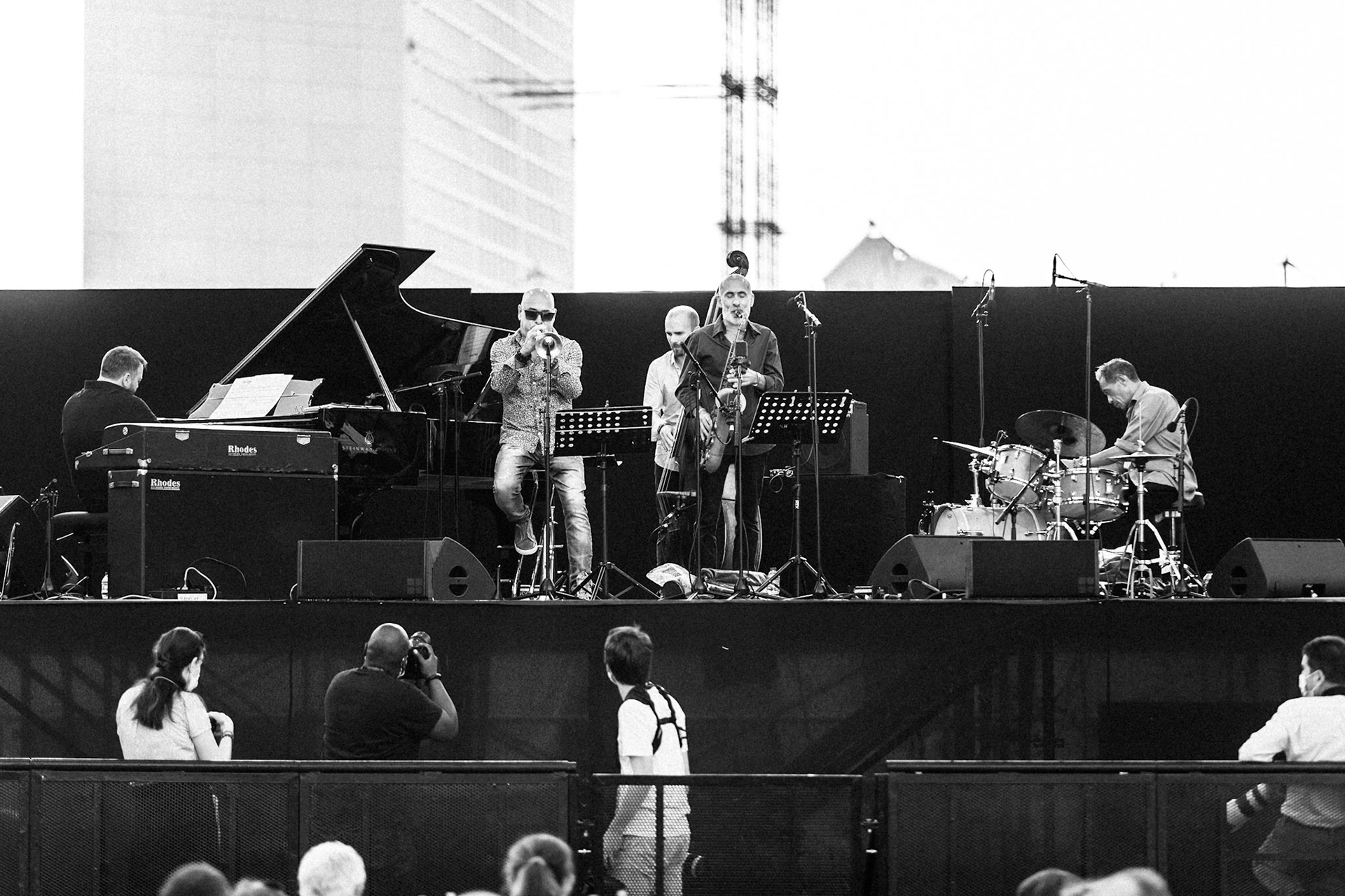 Belmondo Quintet, La Défense Jazz Festival, Parvis de la Défense, 22 septembre 2020
