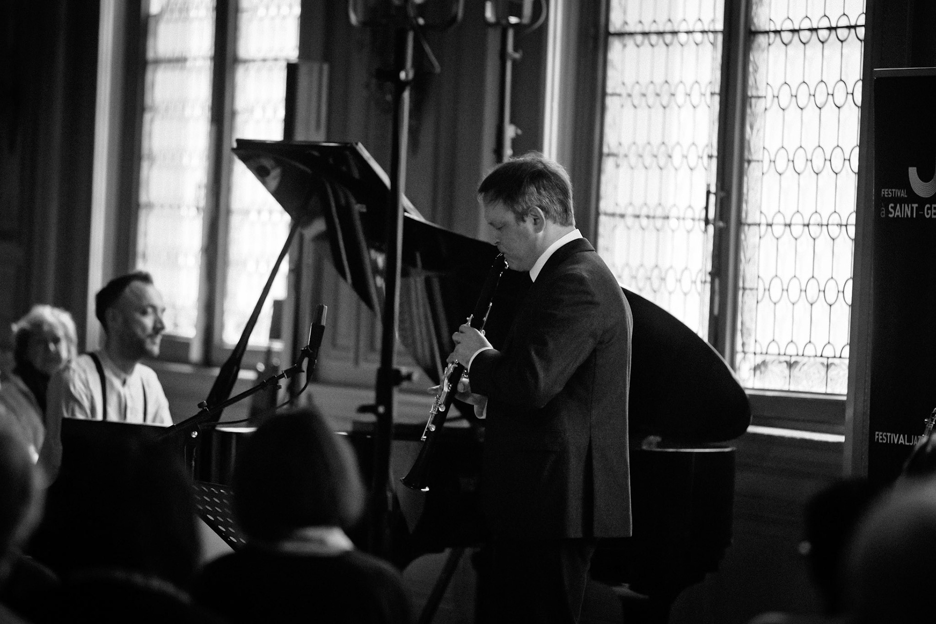 Pierre-François Blanchard &amp; Thomas Savy, Festival Jazz à Saint-Germain-des-Prés - Paris, Salle des fêtes - Mairie du 6ème