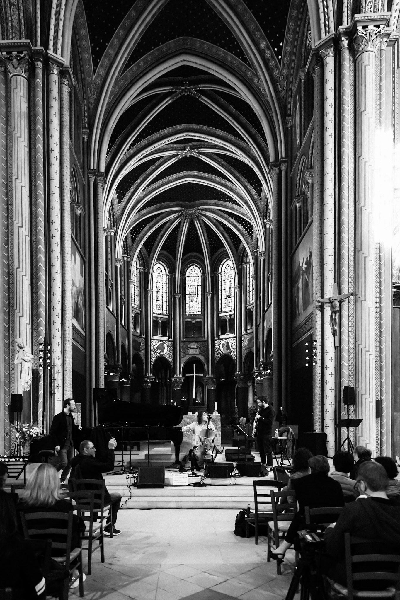 Trio Herman - Salque - Parisien, Festival Jazz Saint-Germain-des-Prés - Paris , Eglise Saint-Germain-des-Prés, 21 mai 2019
