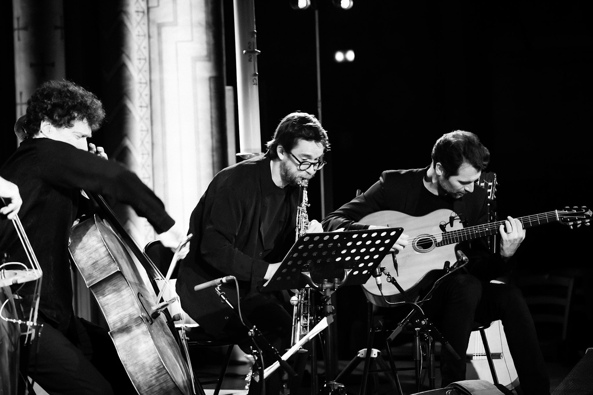 Loco Cello Feat Emile Parisien, Festival Jazz à Saint-Germain-des-Prés - Paris, Eglise Saint-Germain-des-Prés
