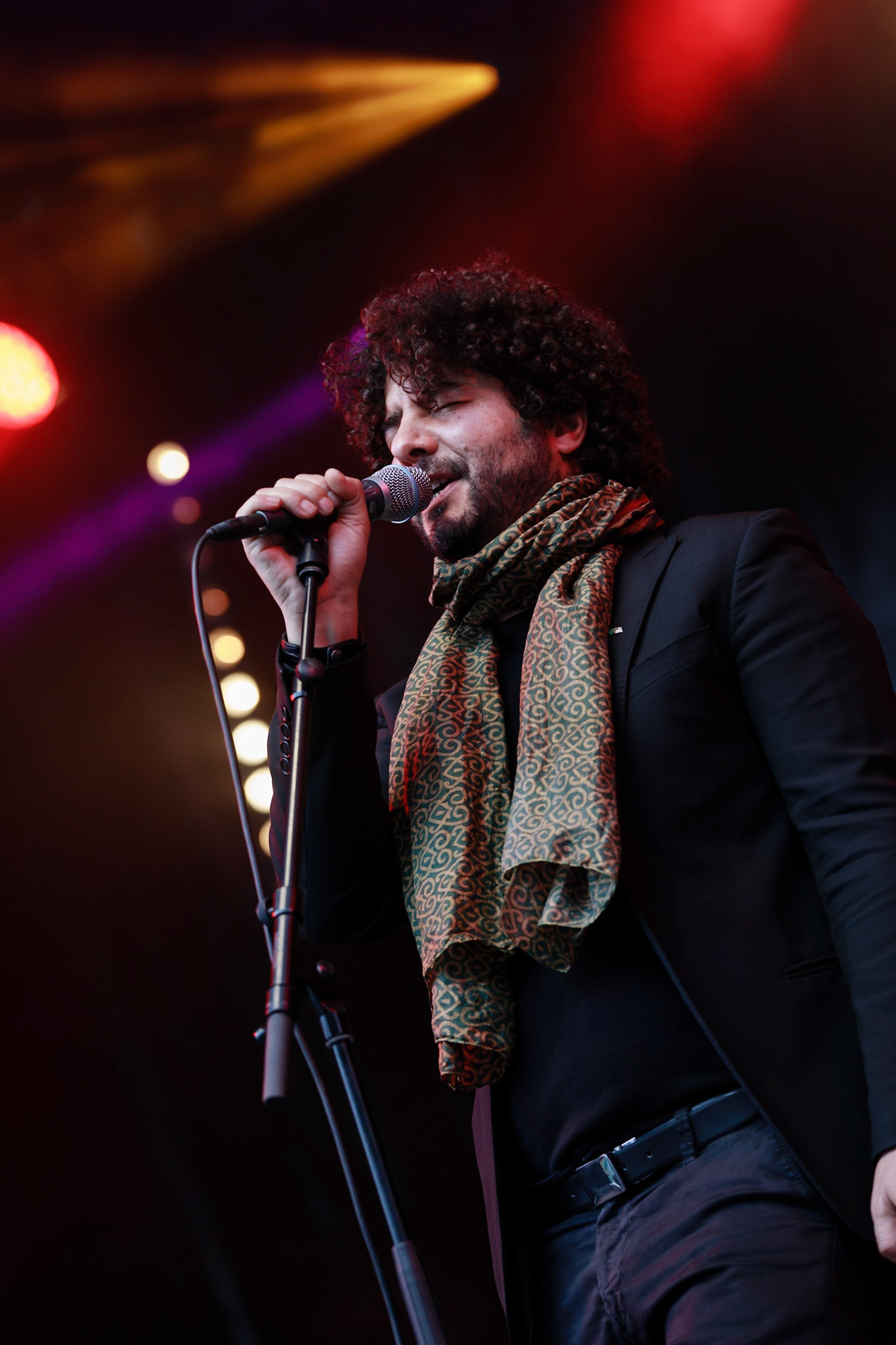 Sofiane Saidi & Mazalda, 31ème édition Festival Chorus des Hauts-de-Seine, Parvis de La Seine Musicale (Boulogne-Billancourt), 5 avril 2019