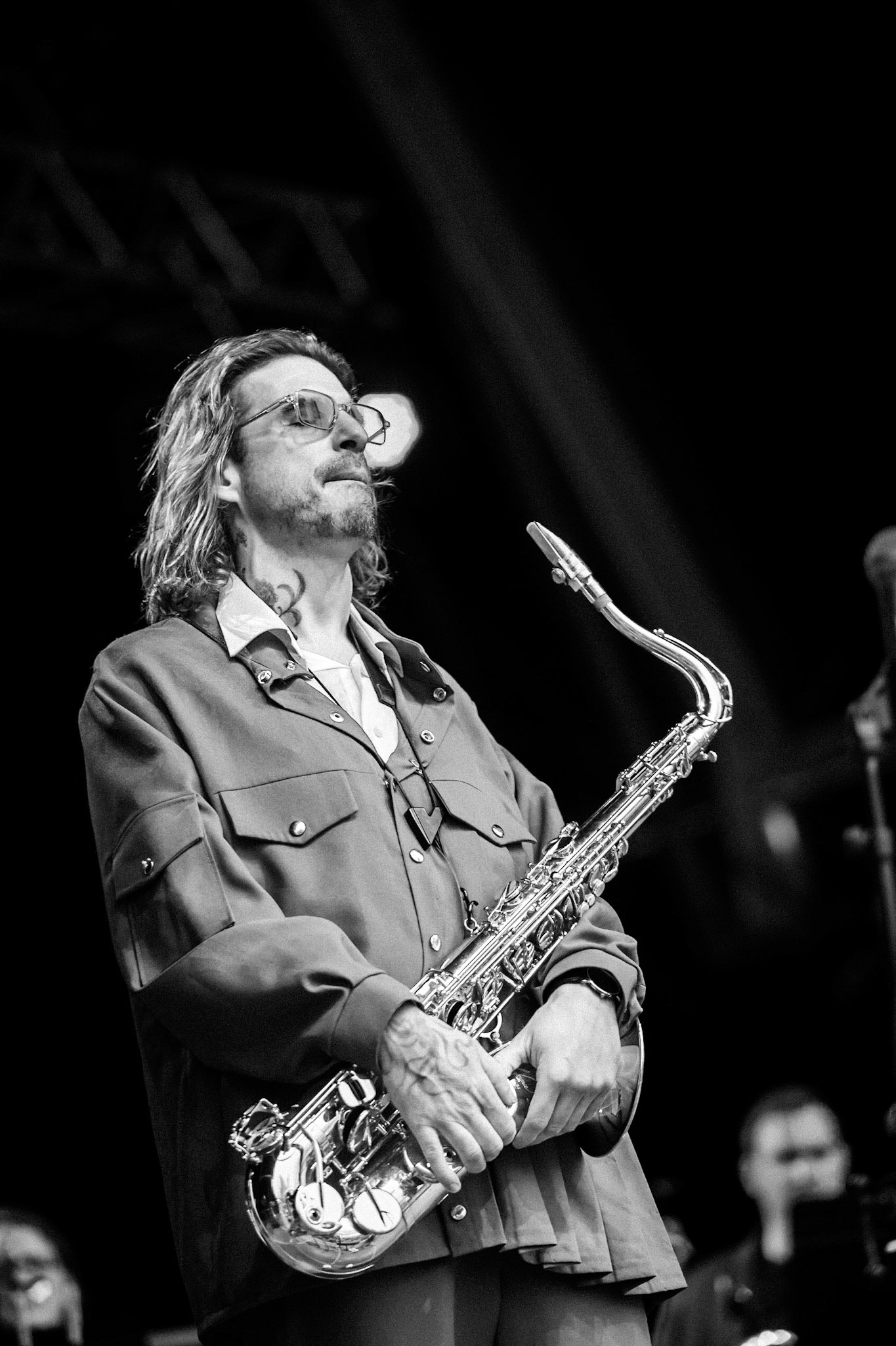 Samy Thiébault "Awé Large Ensemble", La Défense Jazz Festival, Parvis de la Défense, 26 juin 2023