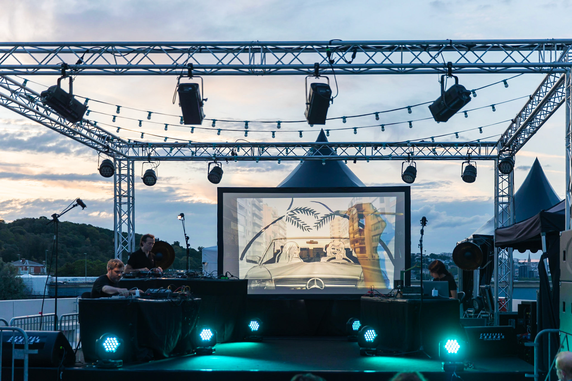 Acid Arab, Festival Chorus des Hauts-de-Seine, La Seine Musicale (Boulogne-Billancourt), 11 juillet 2021