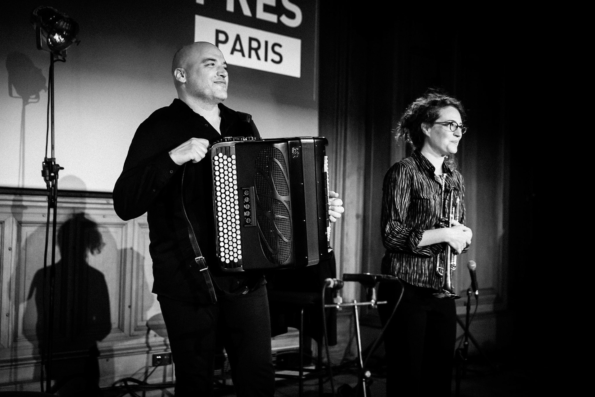 Airelle Besson &amp; Lionel Suarez, Festival Jazz Saint-Germain-des-Prés - Paris , Maison de l'Océan - Grand amphithéâtre, 21 mai 2022