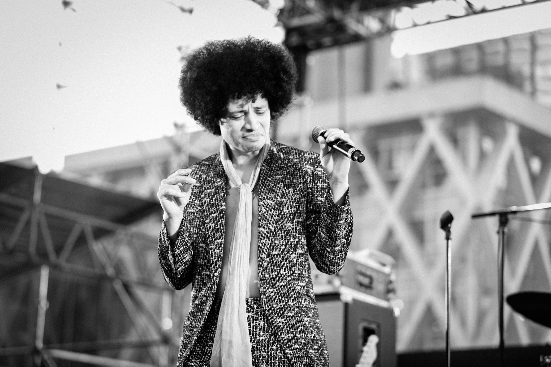 Jose James, La Défense Jazz Festival, Parvis de la Défense, 30 mai 2019