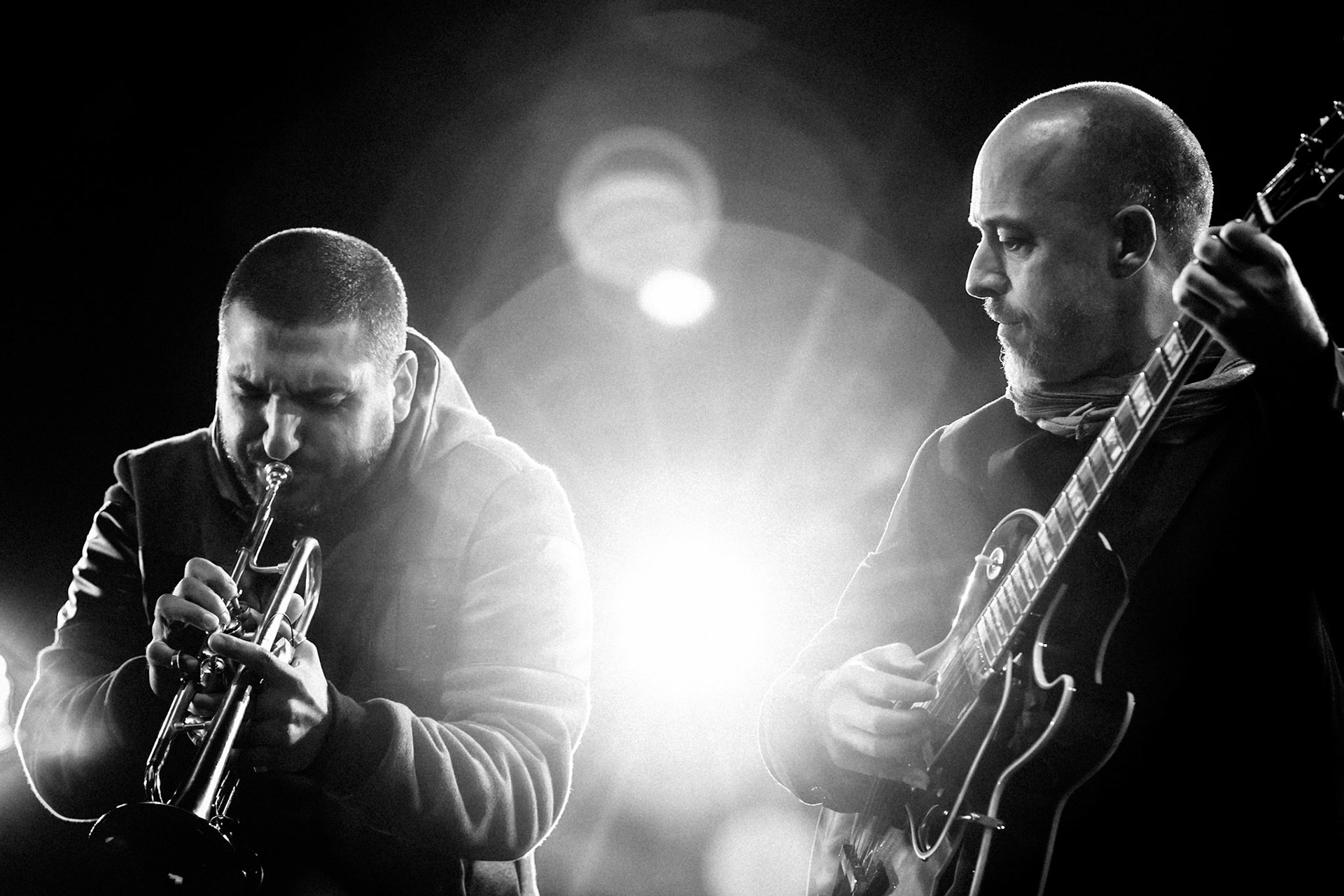 Ibrahim Maalouf avec François Delporte, La Défense Jazz Festival, Parvis de la Défense, 26 septembre 2020
