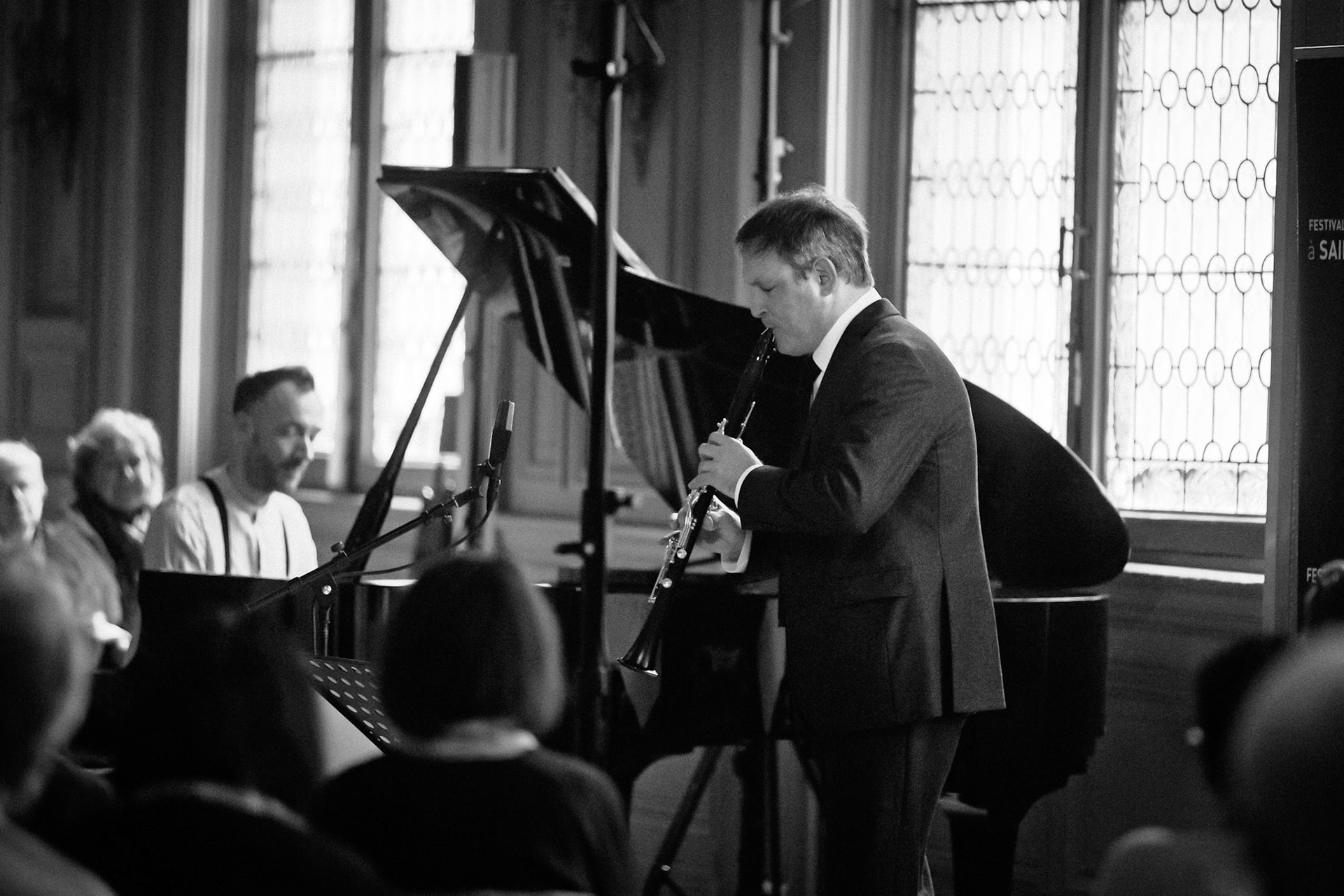 Pierre-François Blanchard &amp; Thomas Savy, Festival Jazz à Saint-Germain-des-Prés - Paris, Salle des fêtes - Mairie du 6ème