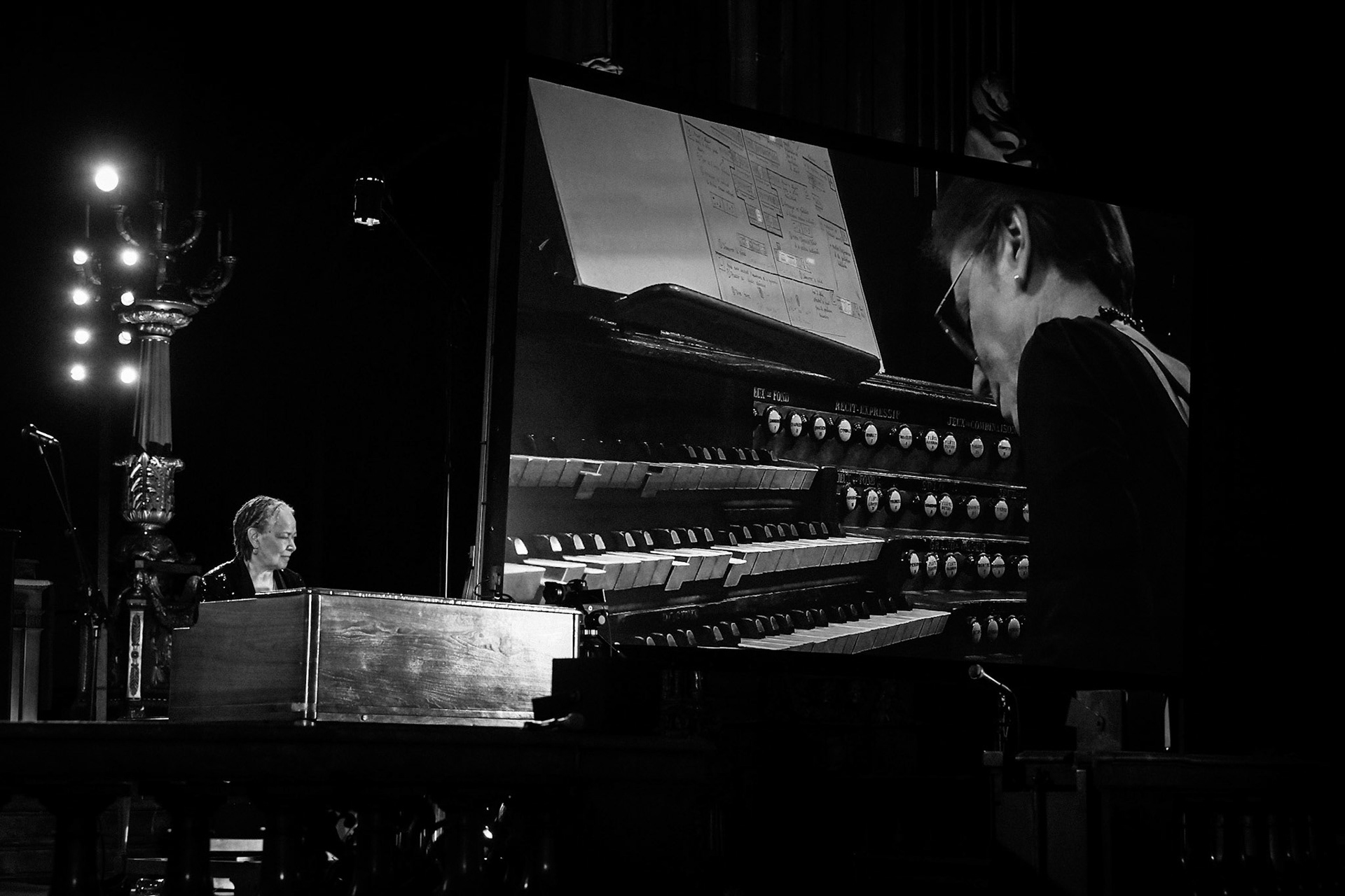 Rhoda Scott &amp; Sophie-Véronique Cauchefer-Choplin, Festival Jazz à Saint-Germain-des-Prés - Paris, Eglise Saint-Sulpice