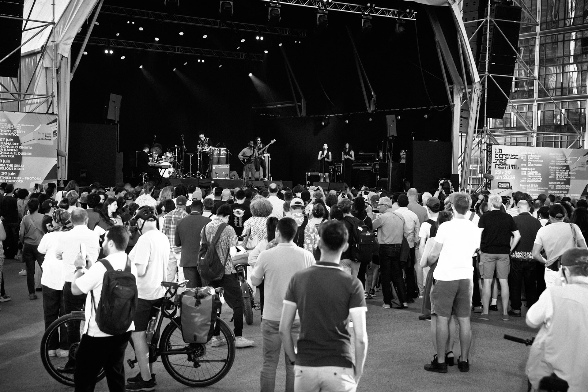 Jalen Ngonda , La Défense Jazz Festival, Parvis de la Défense, 24 juin 2025