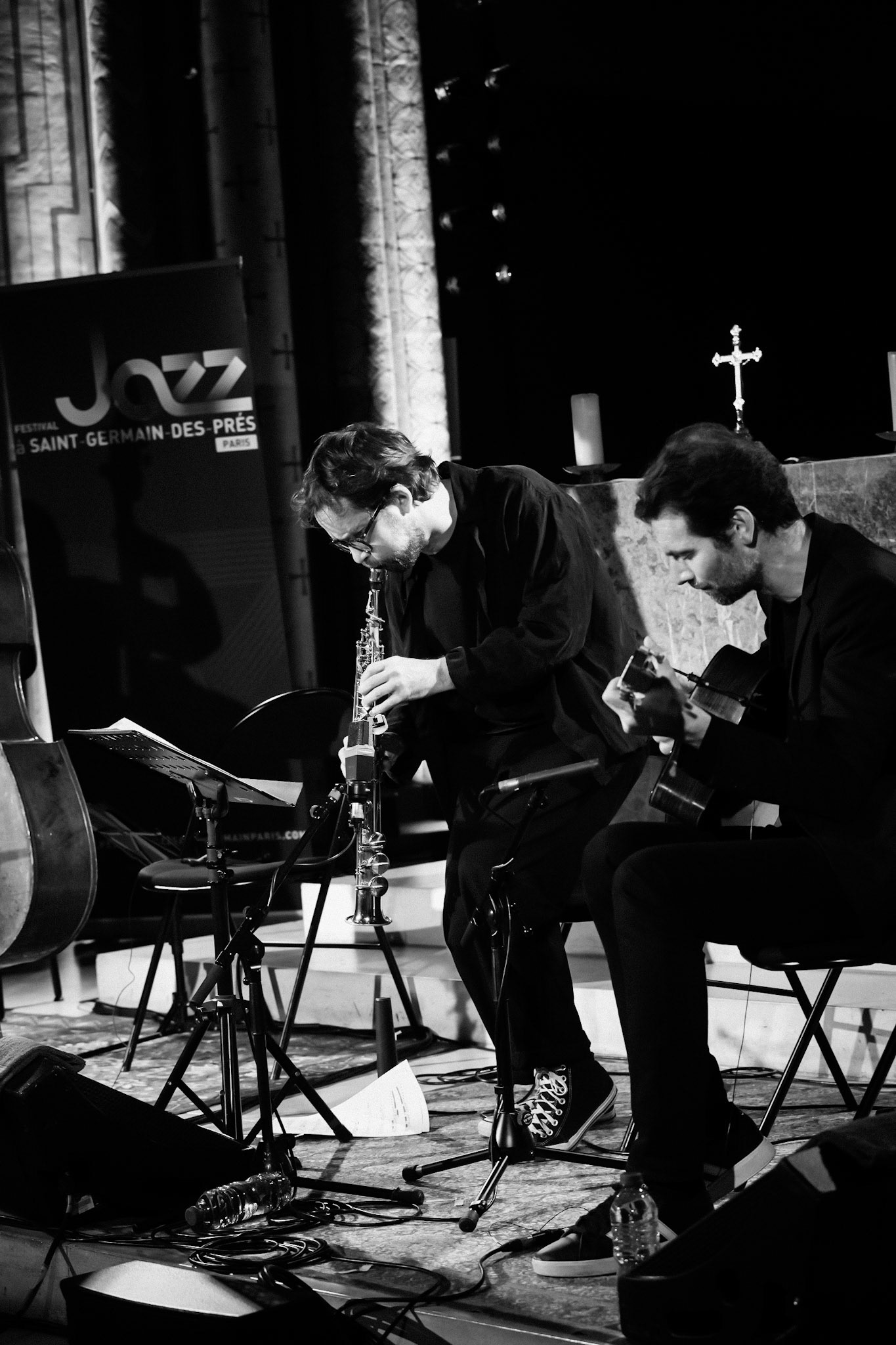 Loco Cello Feat Emile Parisien, Festival Jazz à Saint-Germain-des-Prés - Paris, Eglise Saint-Germain-des-Prés