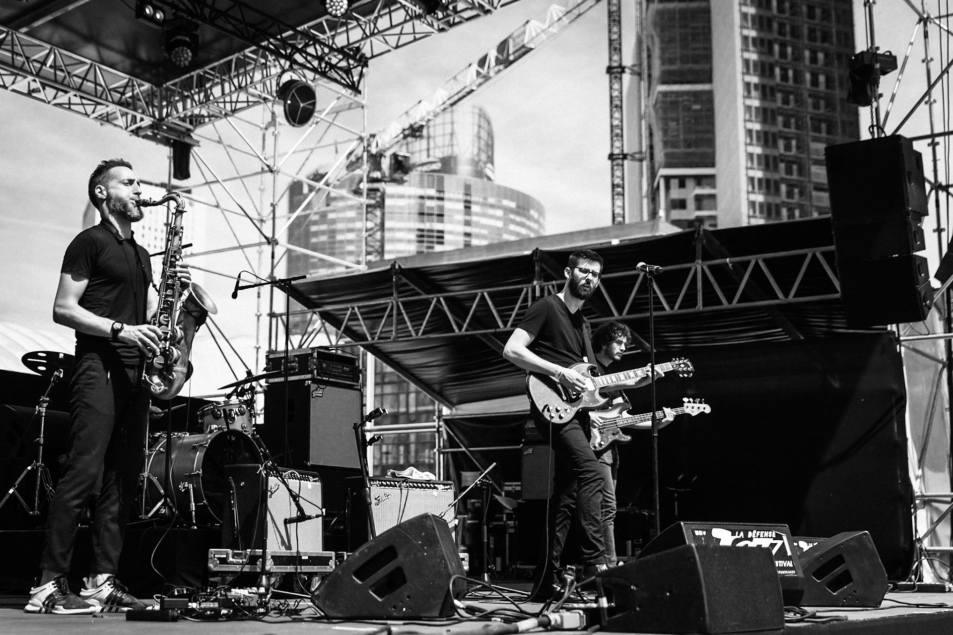Matthis Pascaud Square One, La Défense Jazz Festival, Parvis de la Défense, 25 mai 2019