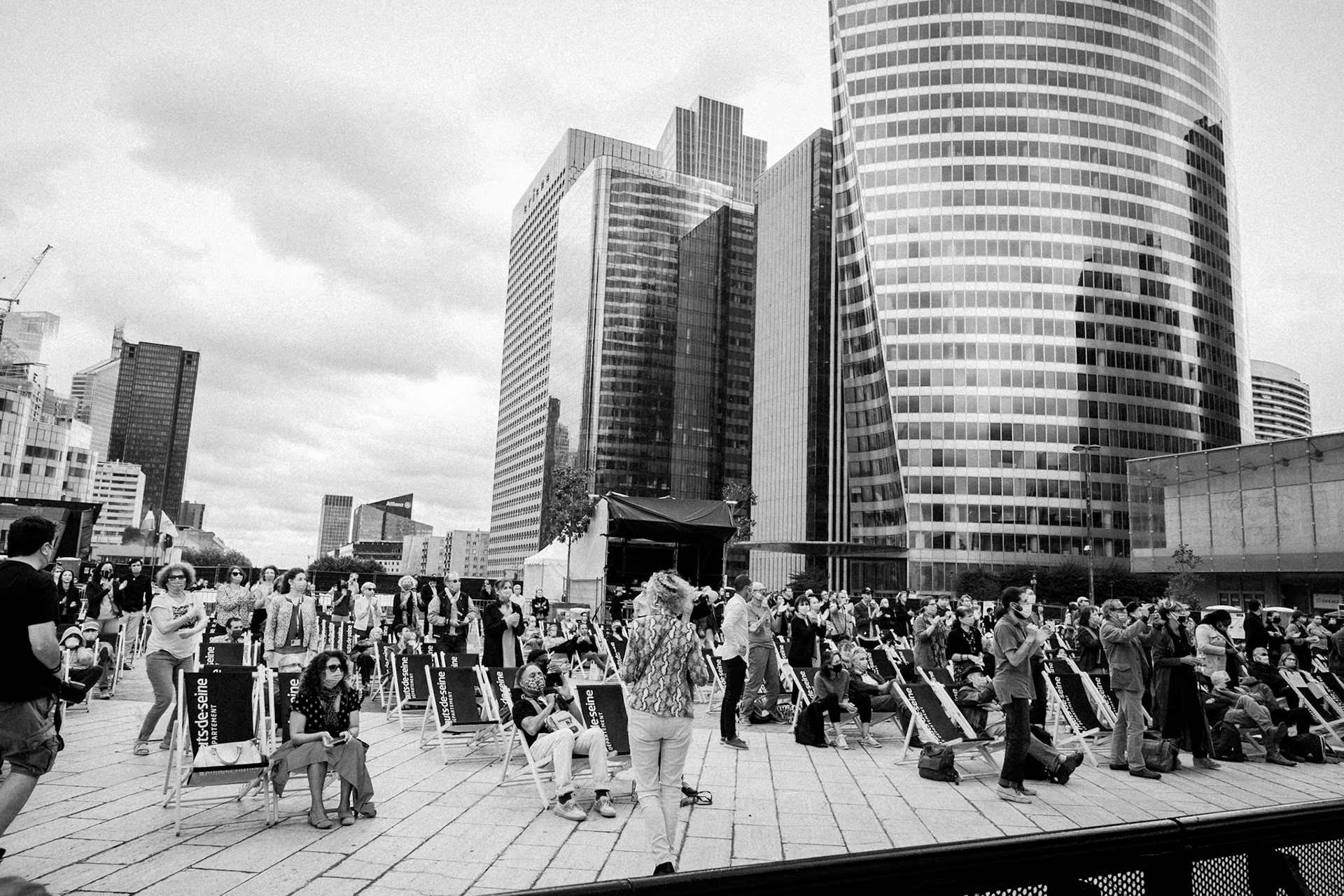 Ylian Cañizares, La Défense Jazz Festival, Parvis de la Défense, 23 septembre 2020