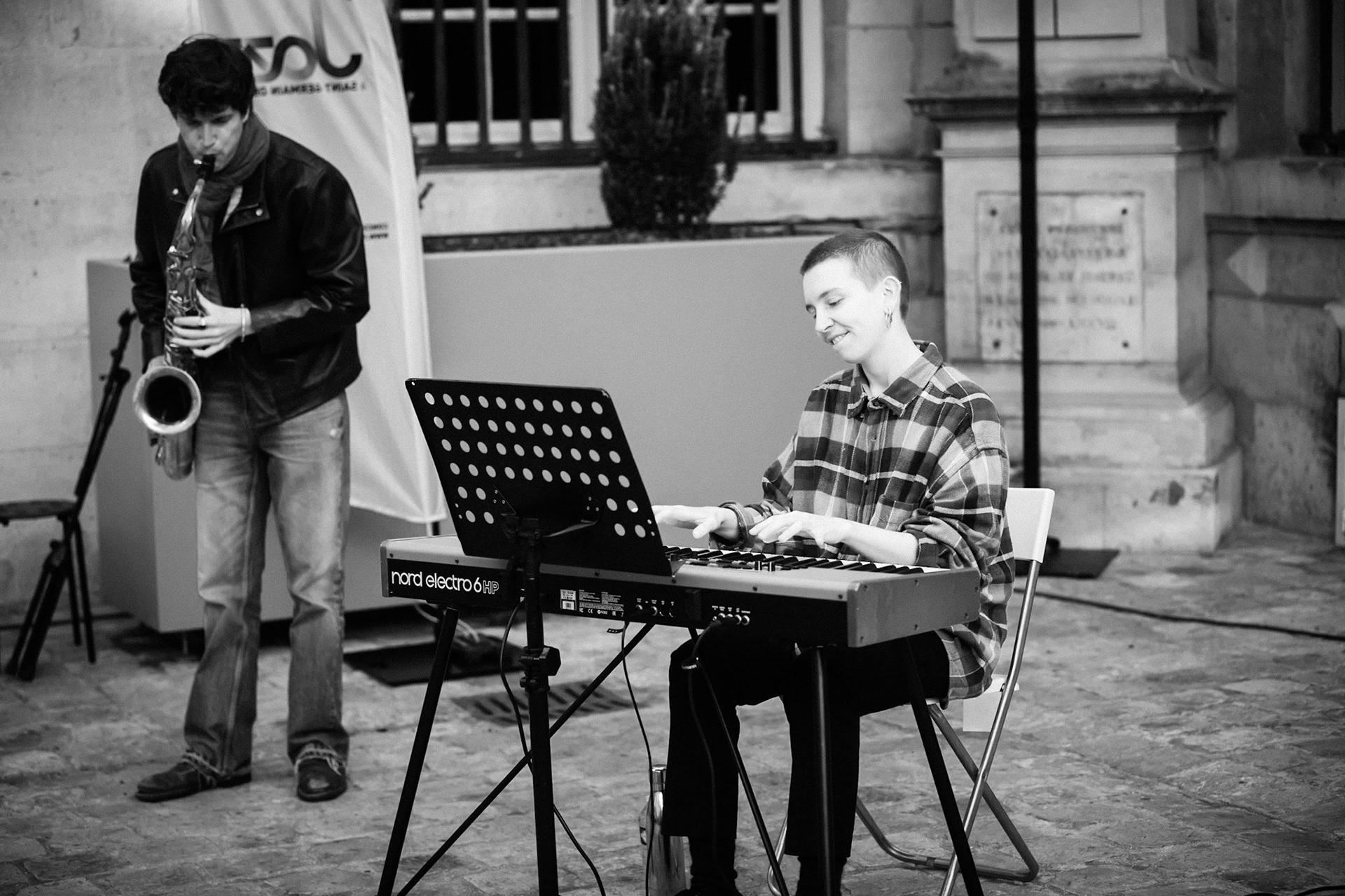 Arthur Elin &amp; Lou Guénet, Festival Jazz à Saint-Germain-des-Prés - Paris, La Monnaie de Paris