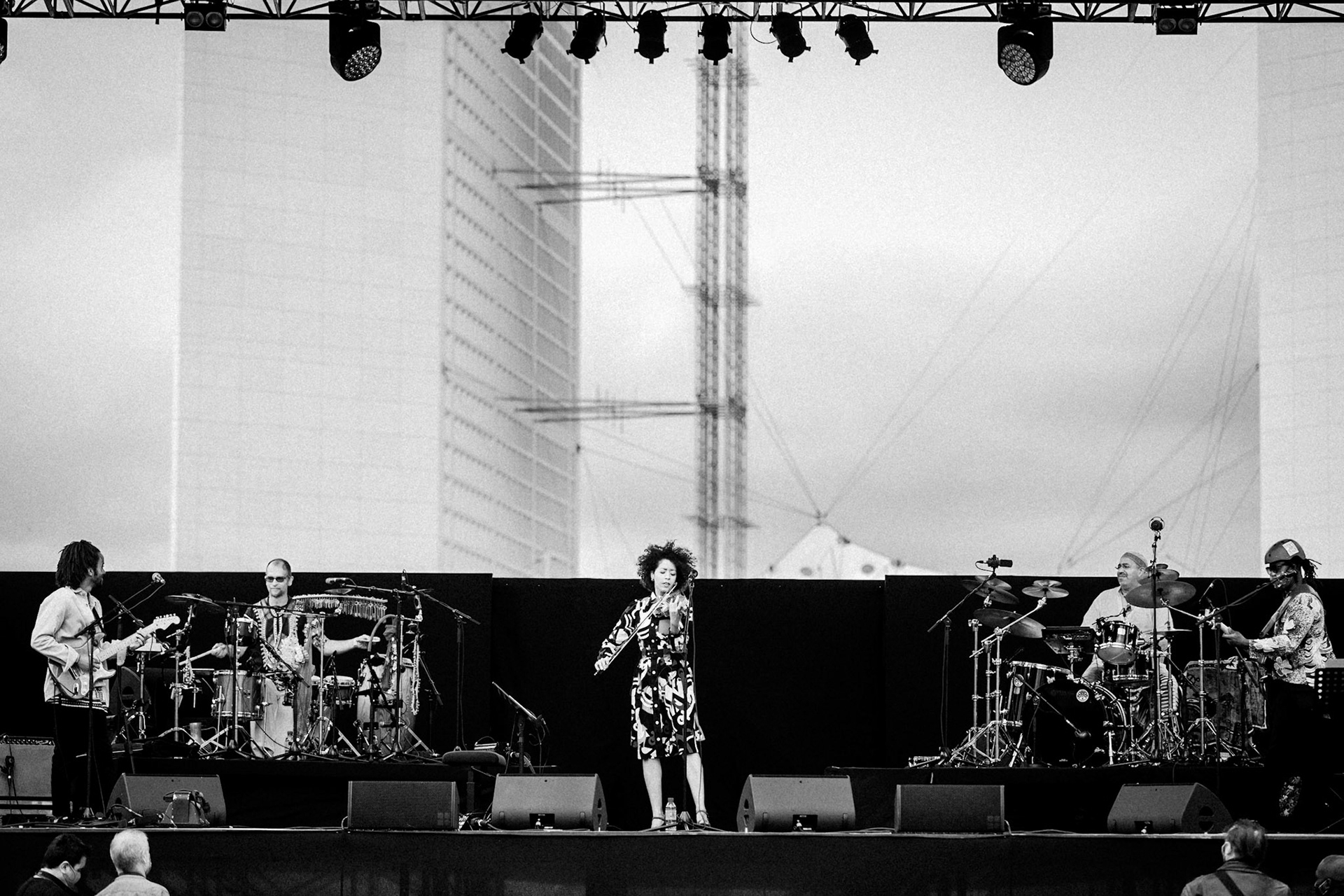 Ylian Cañizares, La Défense Jazz Festival, Parvis de la Défense, 23 septembre 2020