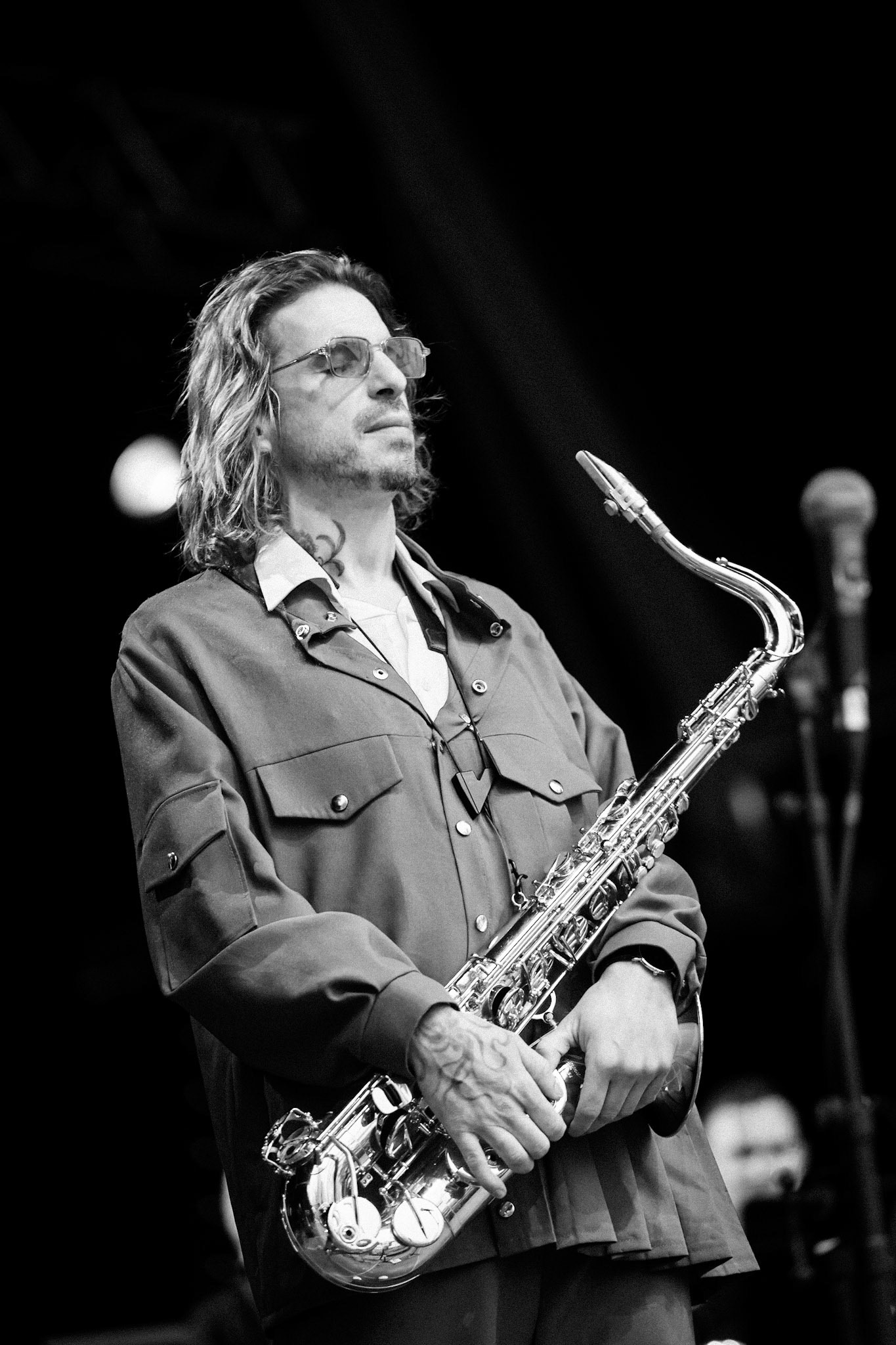 Samy Thiébault "Awé Large Ensemble", La Défense Jazz Festival, Parvis de la Défense, 26 juin 2023