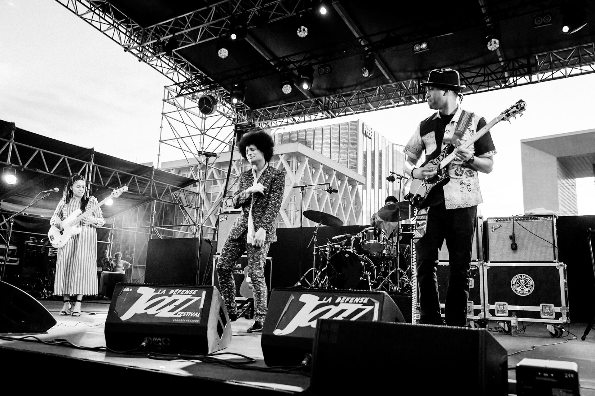 Jose James, La Défense Jazz Festival, Parvis de la Défense, 30 mai 2019