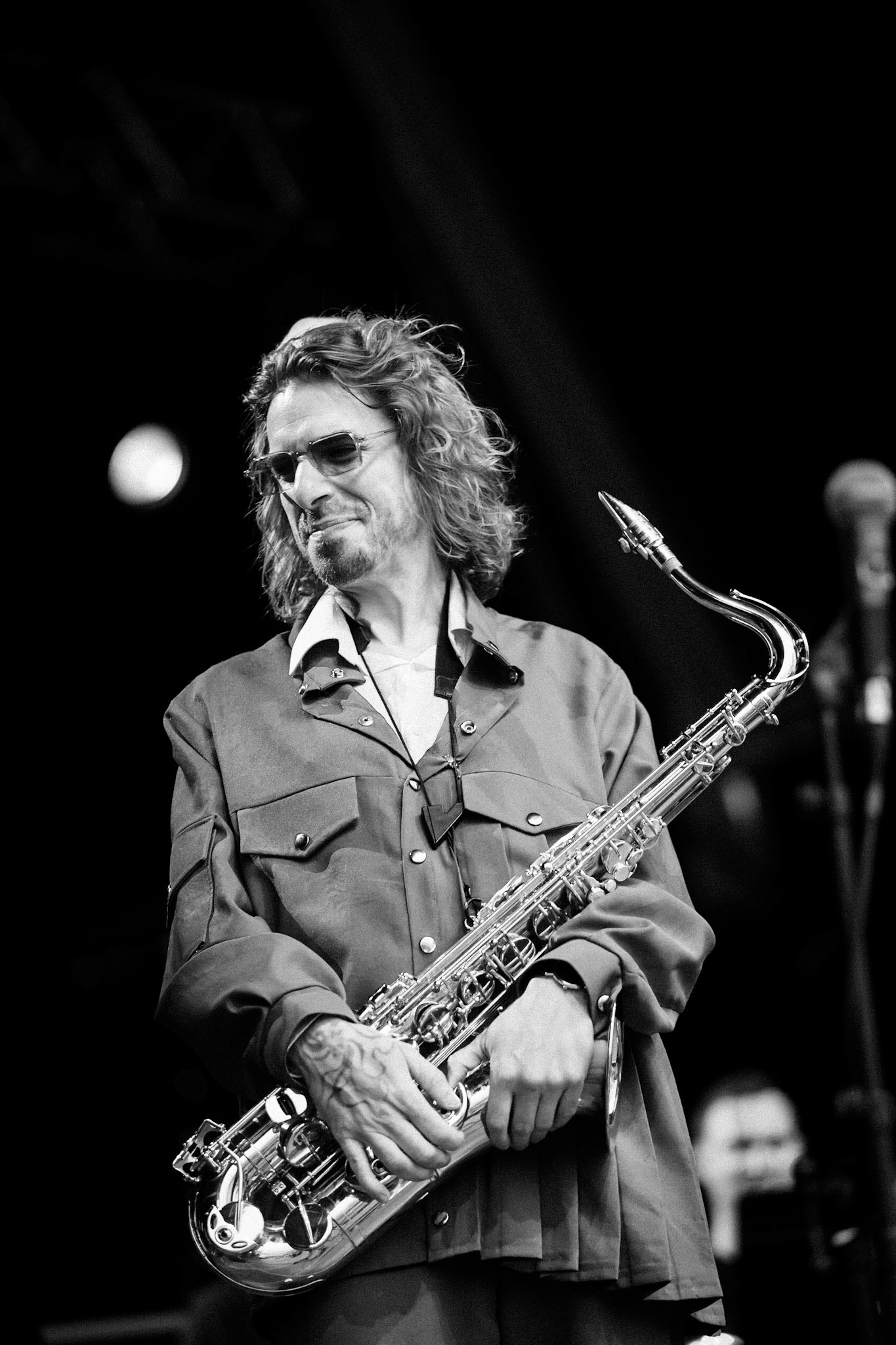 Samy Thiébault "Awé Large Ensemble", La Défense Jazz Festival, Parvis de la Défense, 26 juin 2023