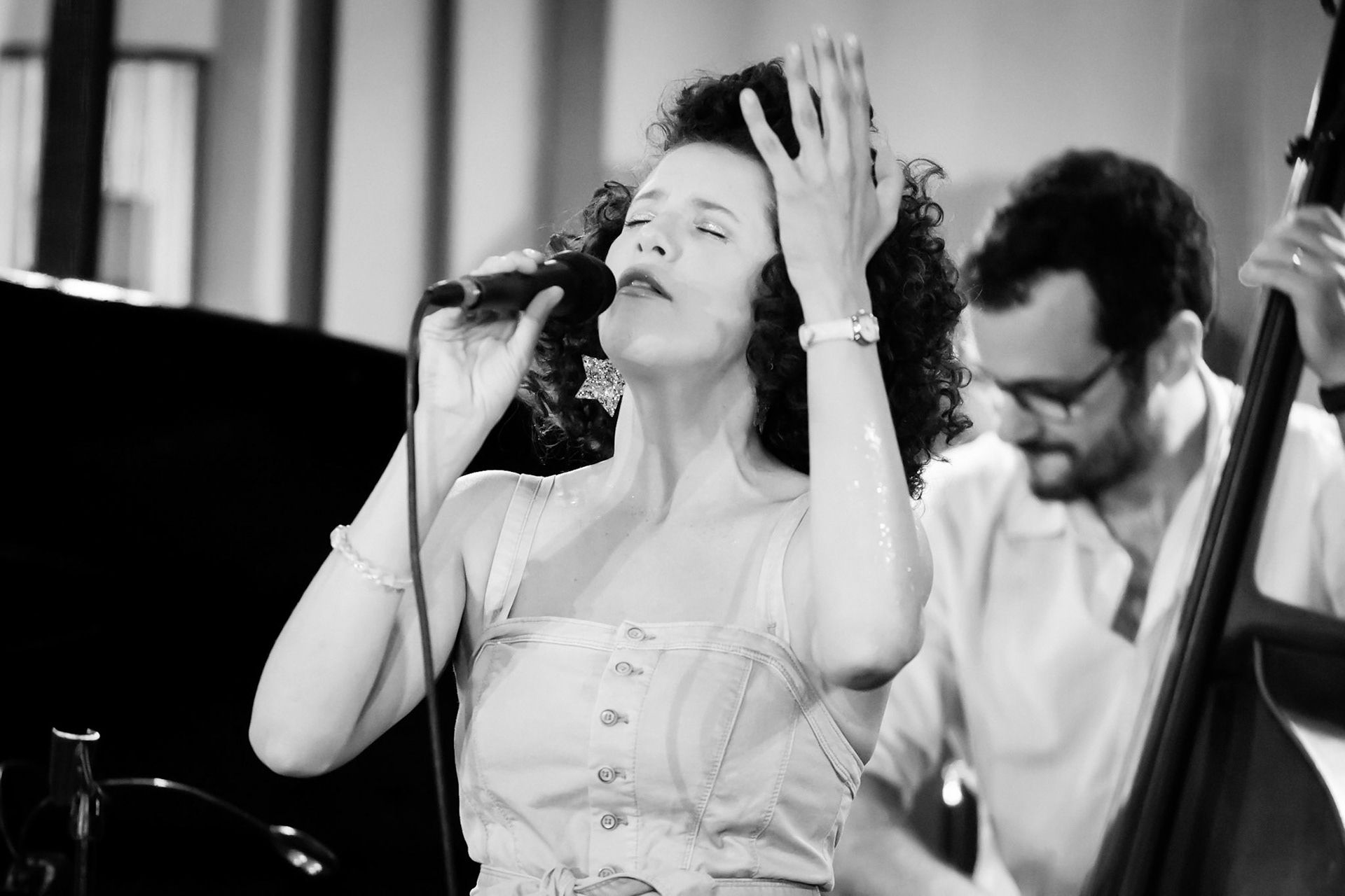 Cyrille Aimée, Festival Jazz Saint-Germain-des-Prés - Paris , Hôtel Lutetia - Salon Cristal, 20 mai 2019