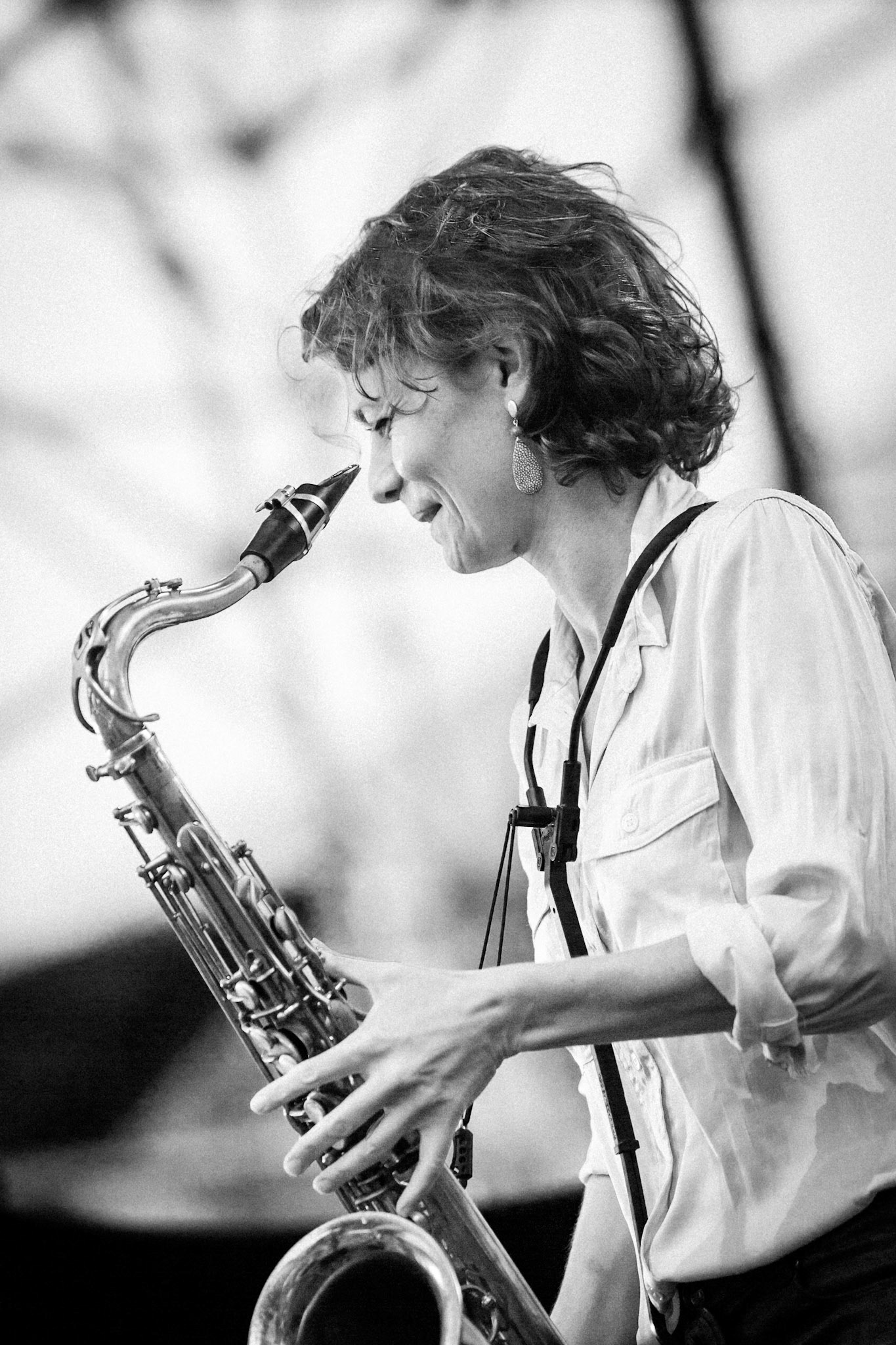 Sophie Alour invite Abdallah Abozekry, La Défense Jazz Festival, Parvis de la Défense, 23 septembre 2020