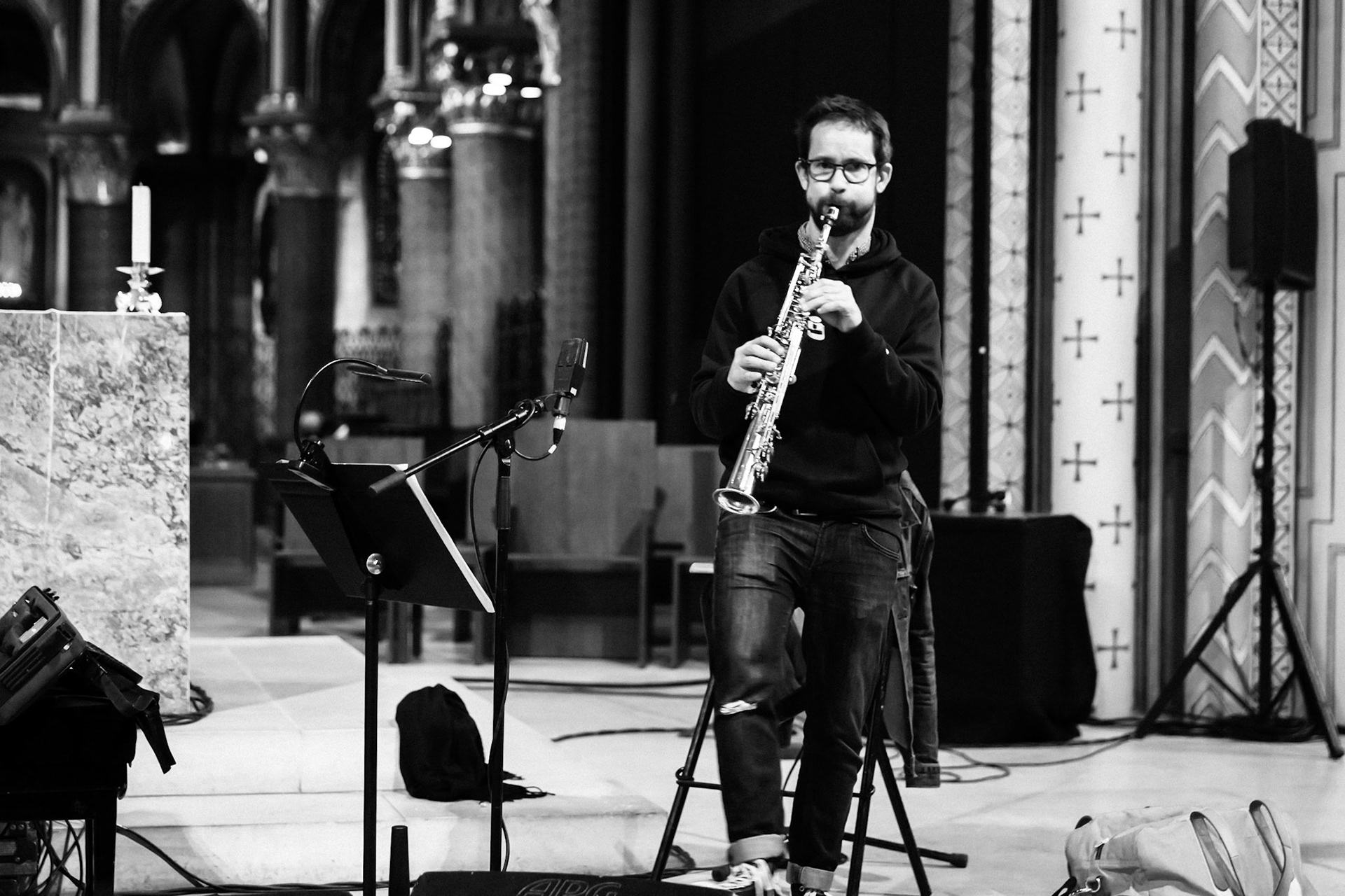 Trio Herman - Salque - Parisien, Festival Jazz Saint-Germain-des-Prés - Paris , Eglise Saint-Germain-des-Prés, 21 mai 2019