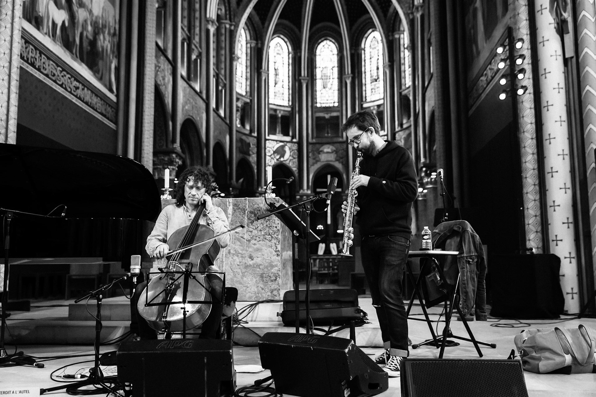 Trio Herman - Salque - Parisien, Festival Jazz Saint-Germain-des-Prés - Paris , Eglise Saint-Germain-des-Prés, 21 mai 2019
