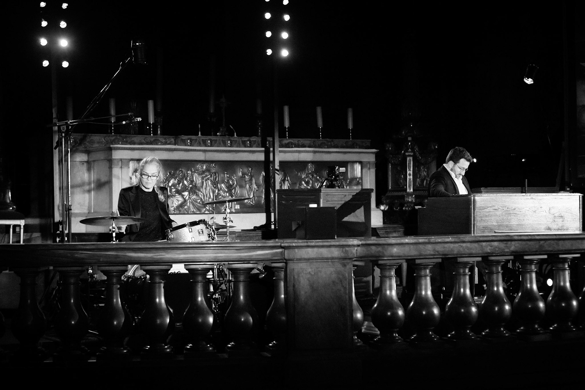 Sophie-Véronique Cauchefer-Choplin &amp; Laurent Coulondre, Festival Jazz à Saint-Germain-des-Prés - Paris, Eglise Saint-Sulpice