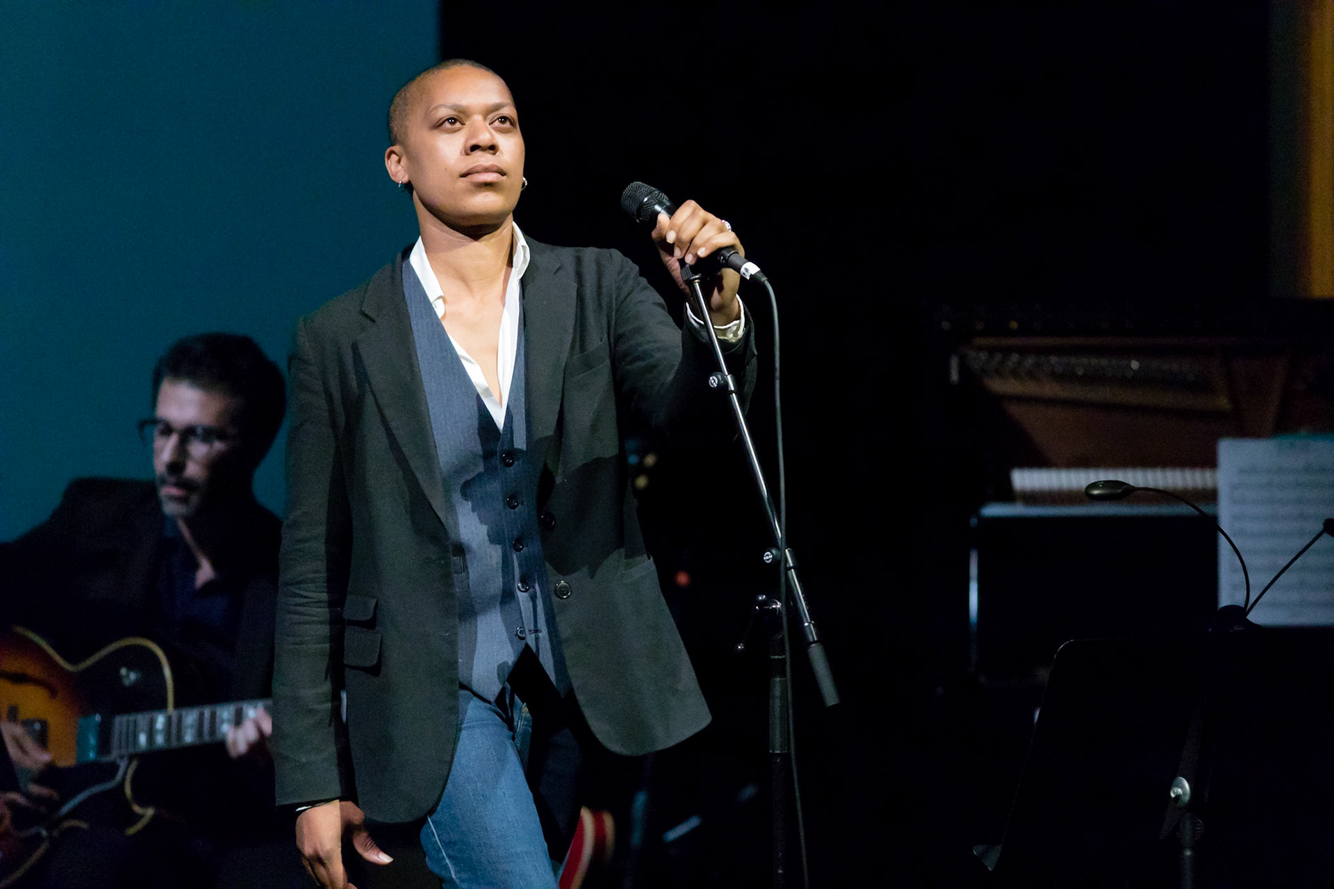 Hugh Coltman invite Krystle Warren, Ben l'Oncle Soul & Eric Legnini - Odéon - Théâtre de l'Europe (Paris) - 22 mai 2017 - Double Galerie Couleur et Monochrome