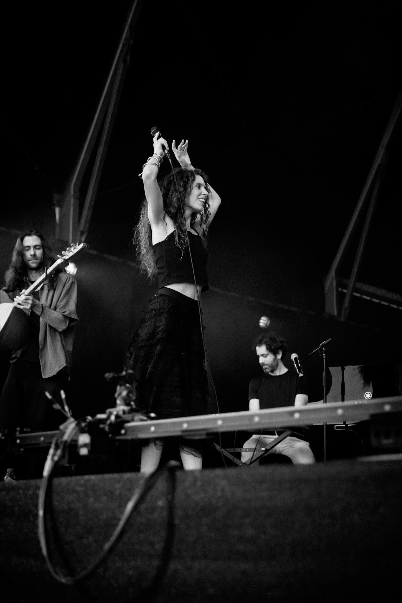 Dafné Kritharas, La Défense Jazz Festival, Parvis de la Défense, 25 juin 2025