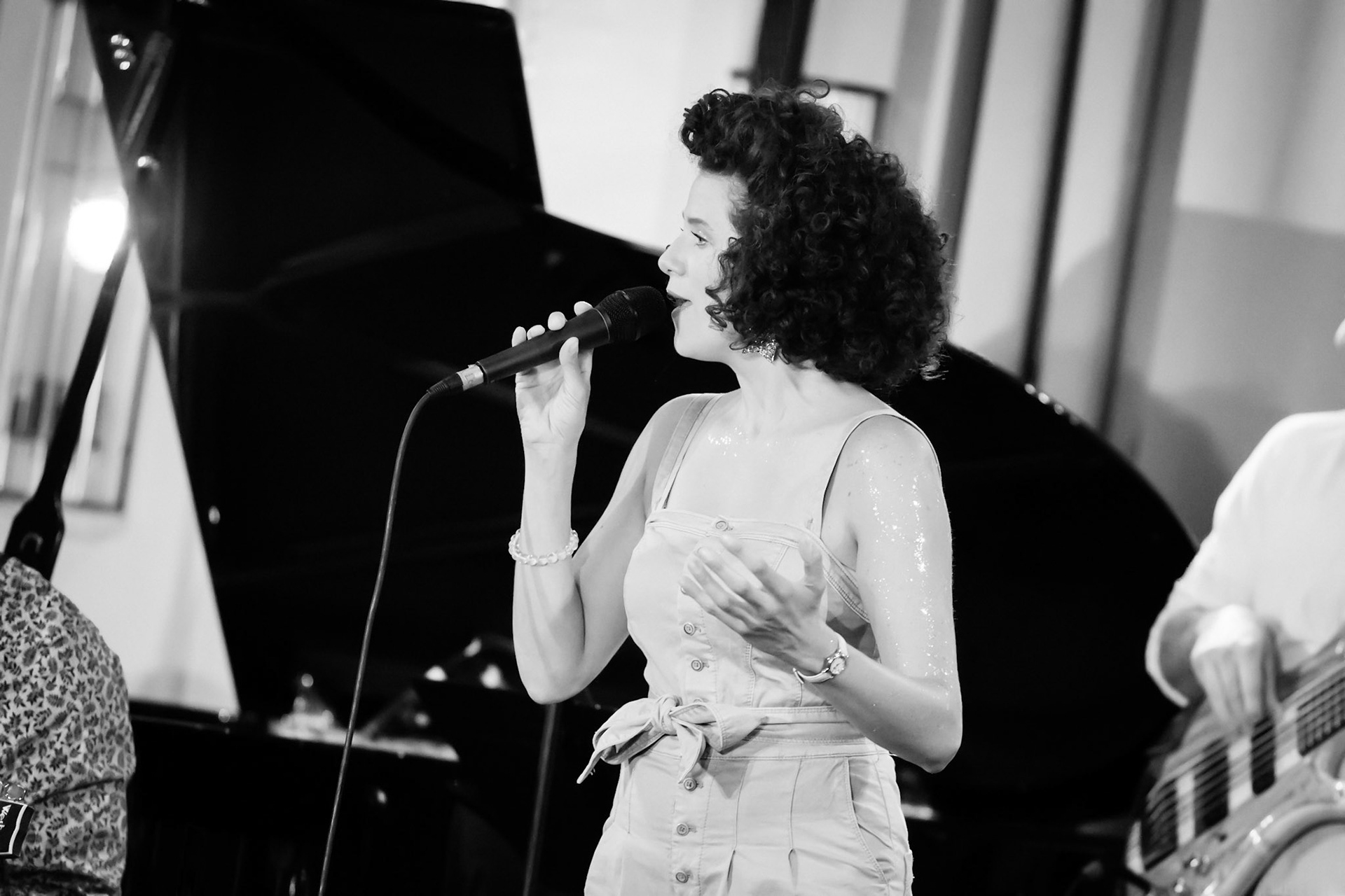 Cyrille Aimée, Festival Jazz Saint-Germain-des-Prés - Paris , Hôtel Lutetia - Salon Cristal, 20 mai 2019
