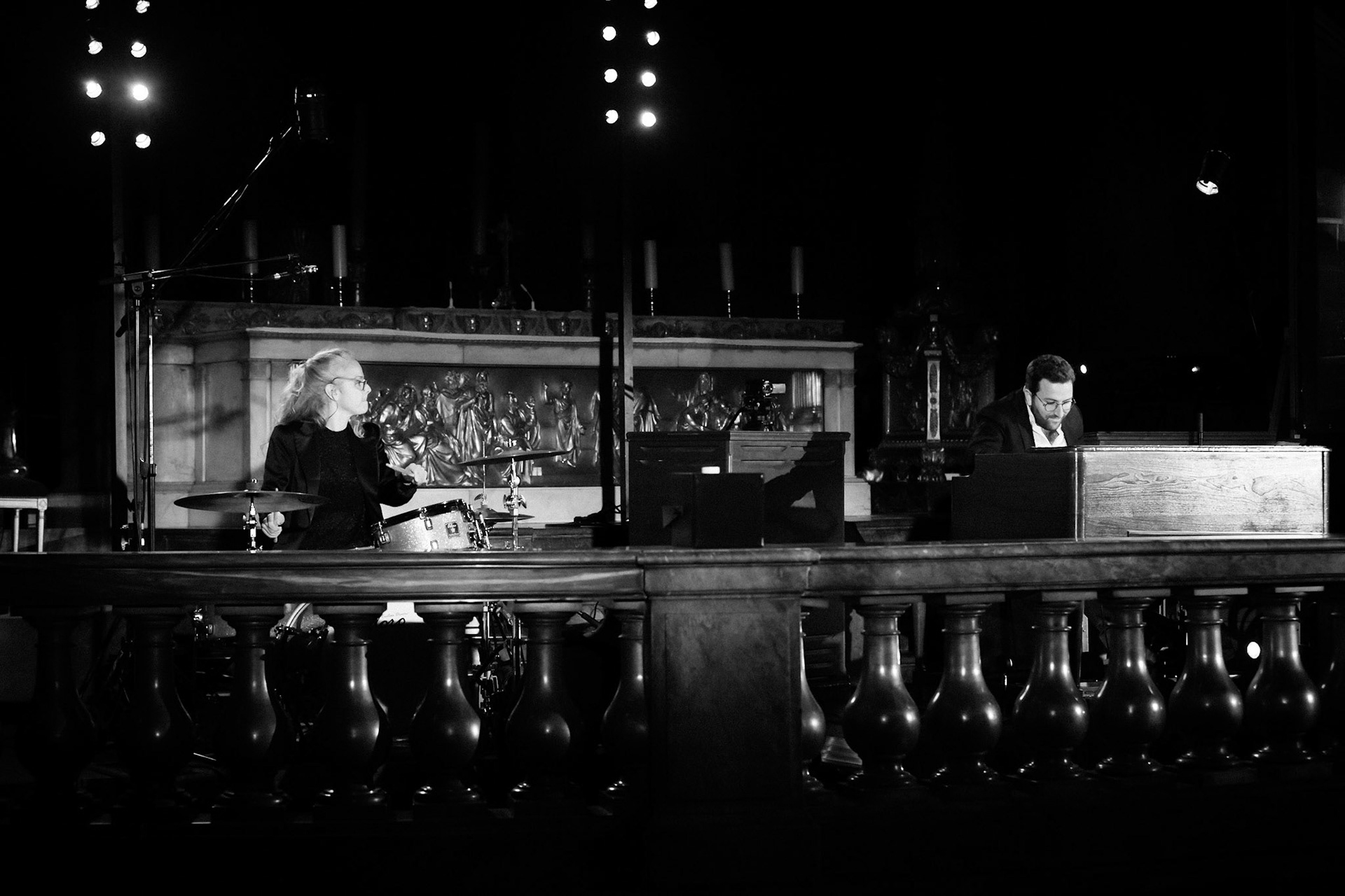 Sophie-Véronique Cauchefer-Choplin &amp; Laurent Coulondre, Festival Jazz à Saint-Germain-des-Prés - Paris, Eglise Saint-Sulpice