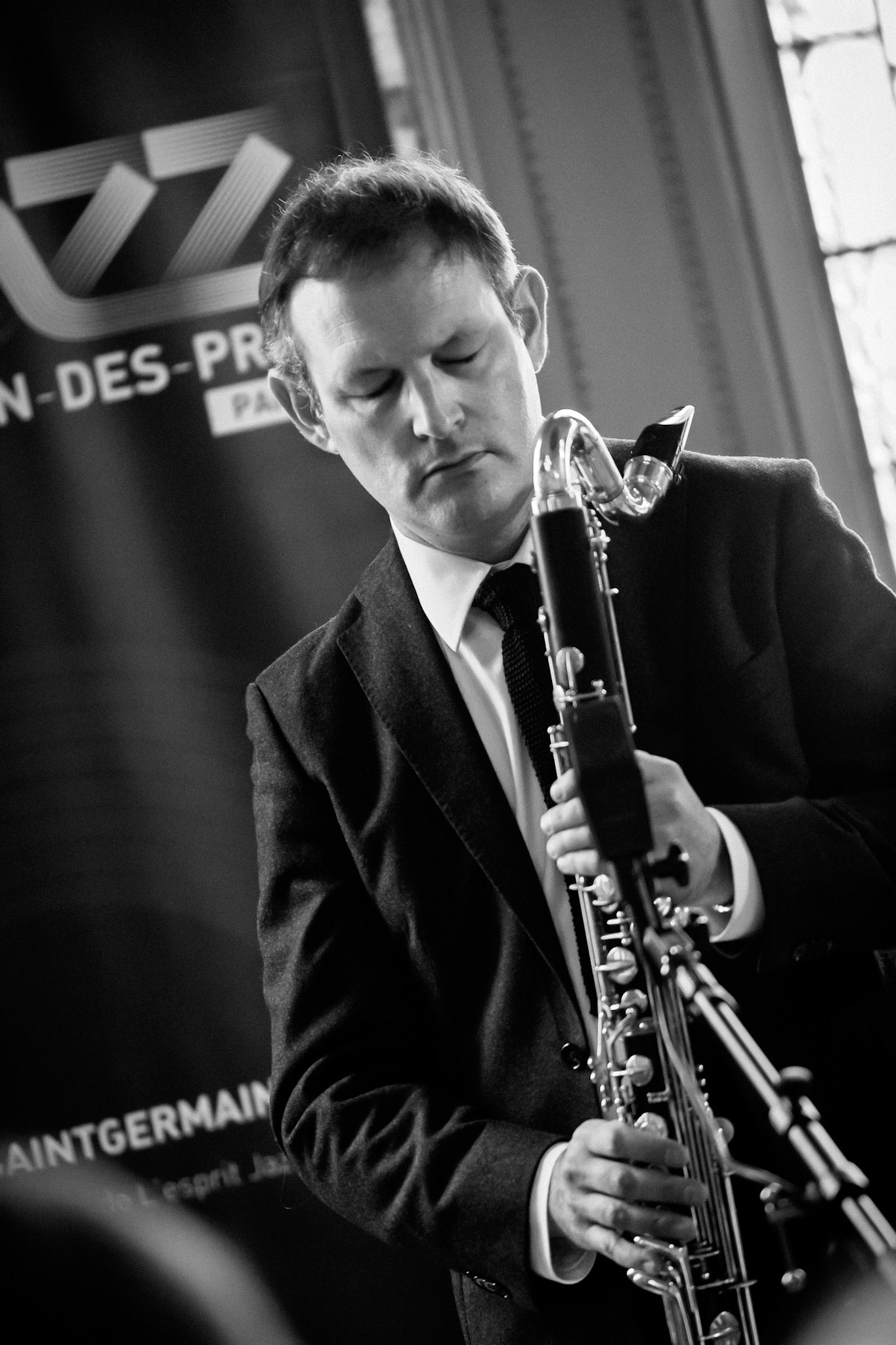 Pierre-François Blanchard &amp; Thomas Savy, Festival Jazz à Saint-Germain-des-Prés - Paris, Salle des fêtes - Mairie du 6ème