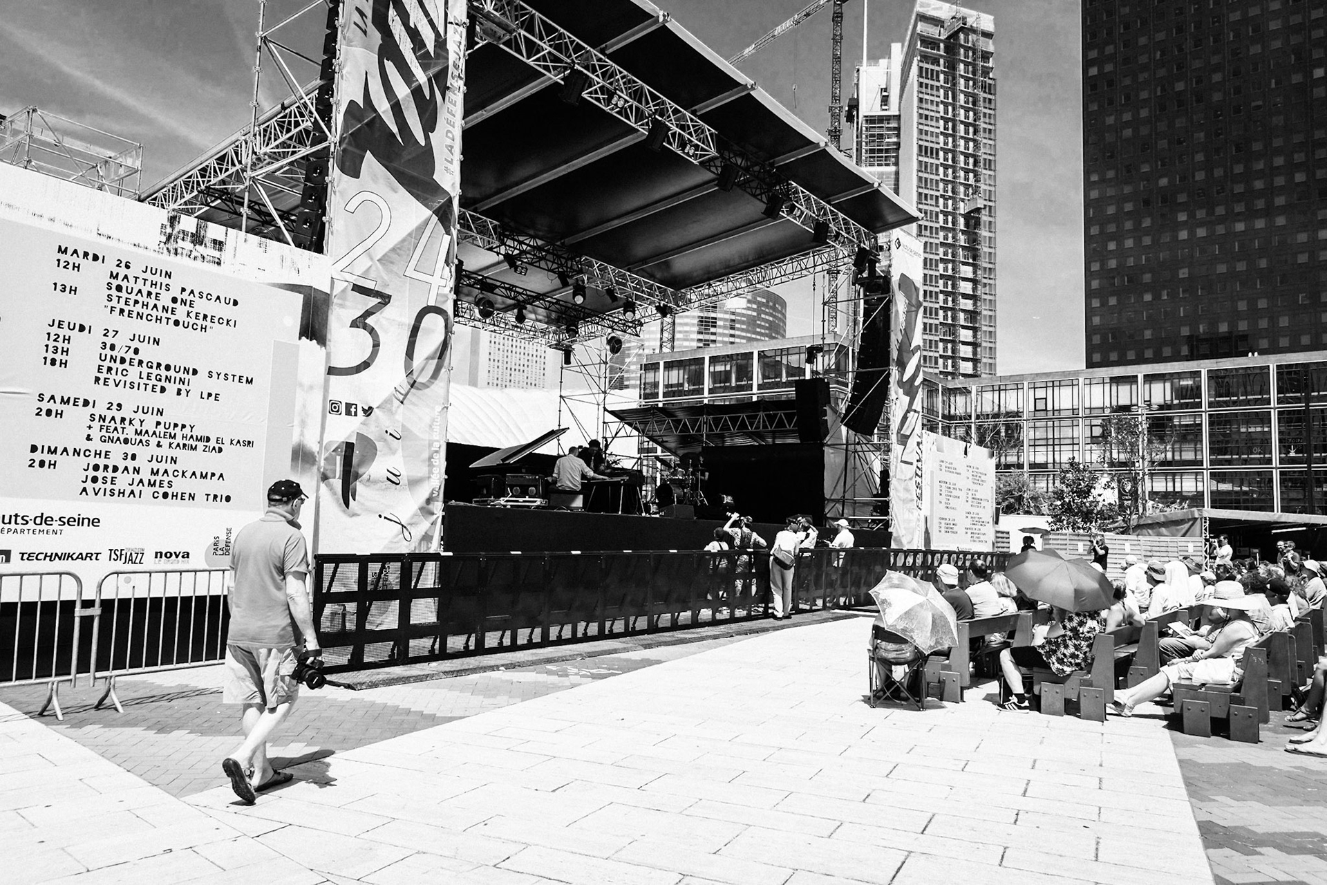 Stéphane Kerecki, La Défense Jazz Festival, Parvis de la Défense, 25 mai 2019