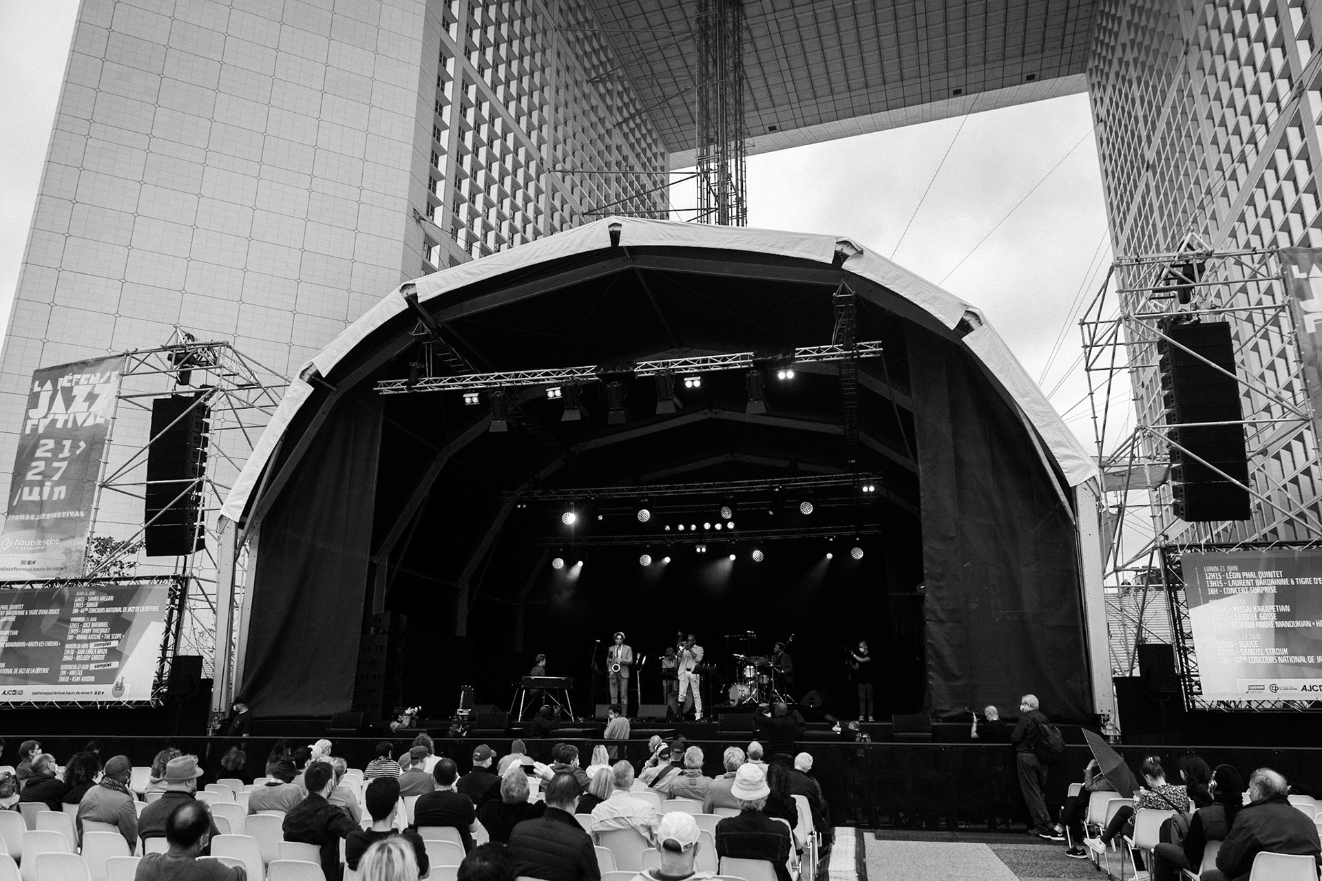 Samy Thiébault, La Défense Jazz Festival, Parvis de la Défense, 25 juin 2021