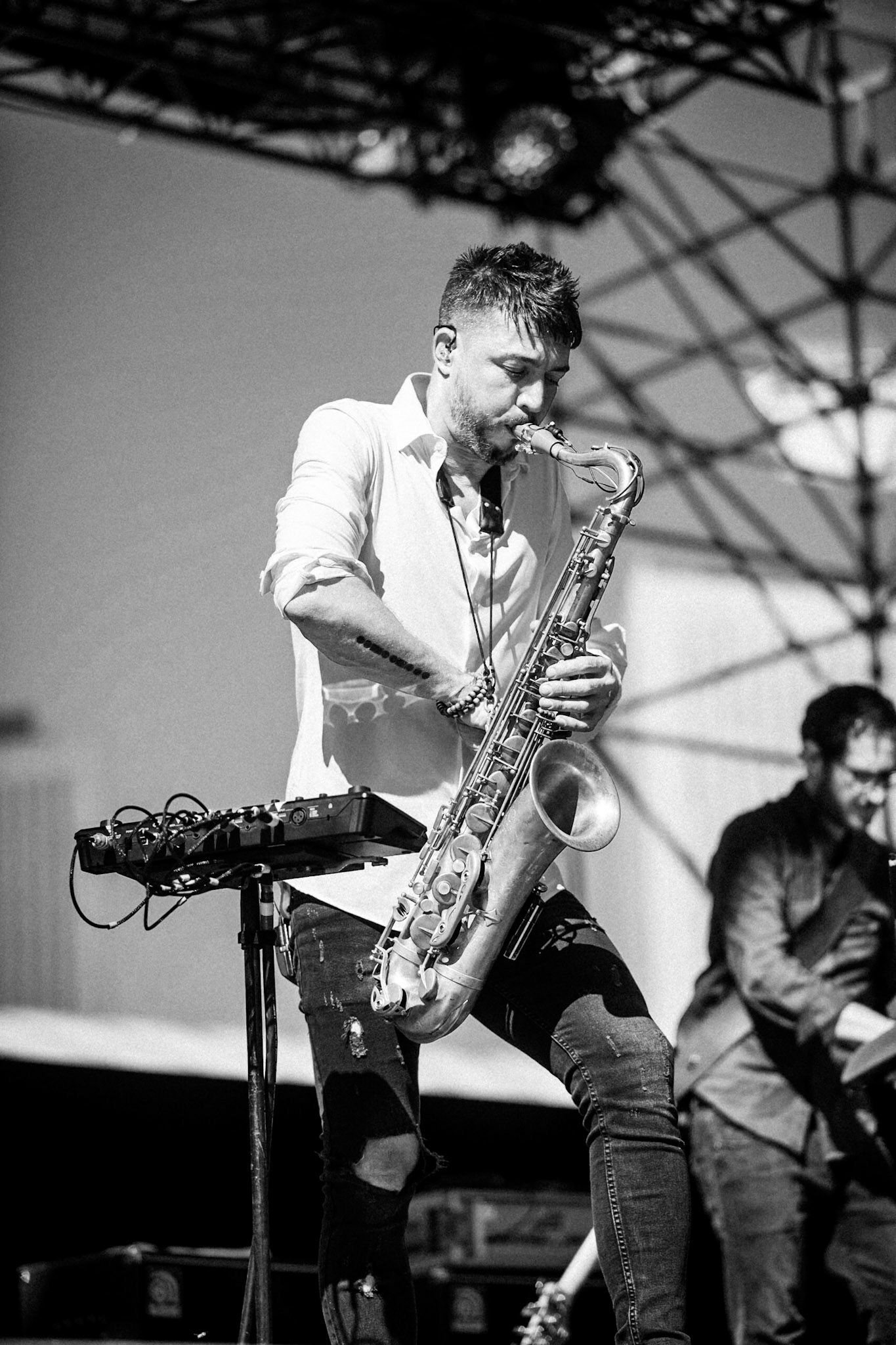 Guillaume Perret, La Défense Jazz Festival, Parvis de la Défense, 22 septembre 2020