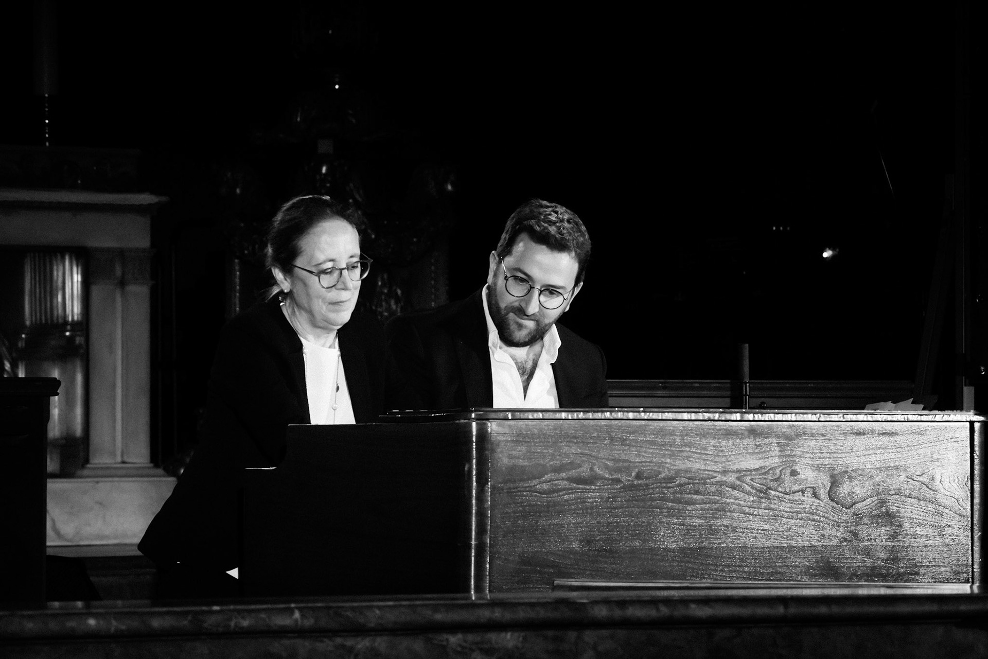 Sophie-Véronique Cauchefer-Choplin &amp; Laurent Coulondre, Festival Jazz à Saint-Germain-des-Prés - Paris, Eglise Saint-Sulpice