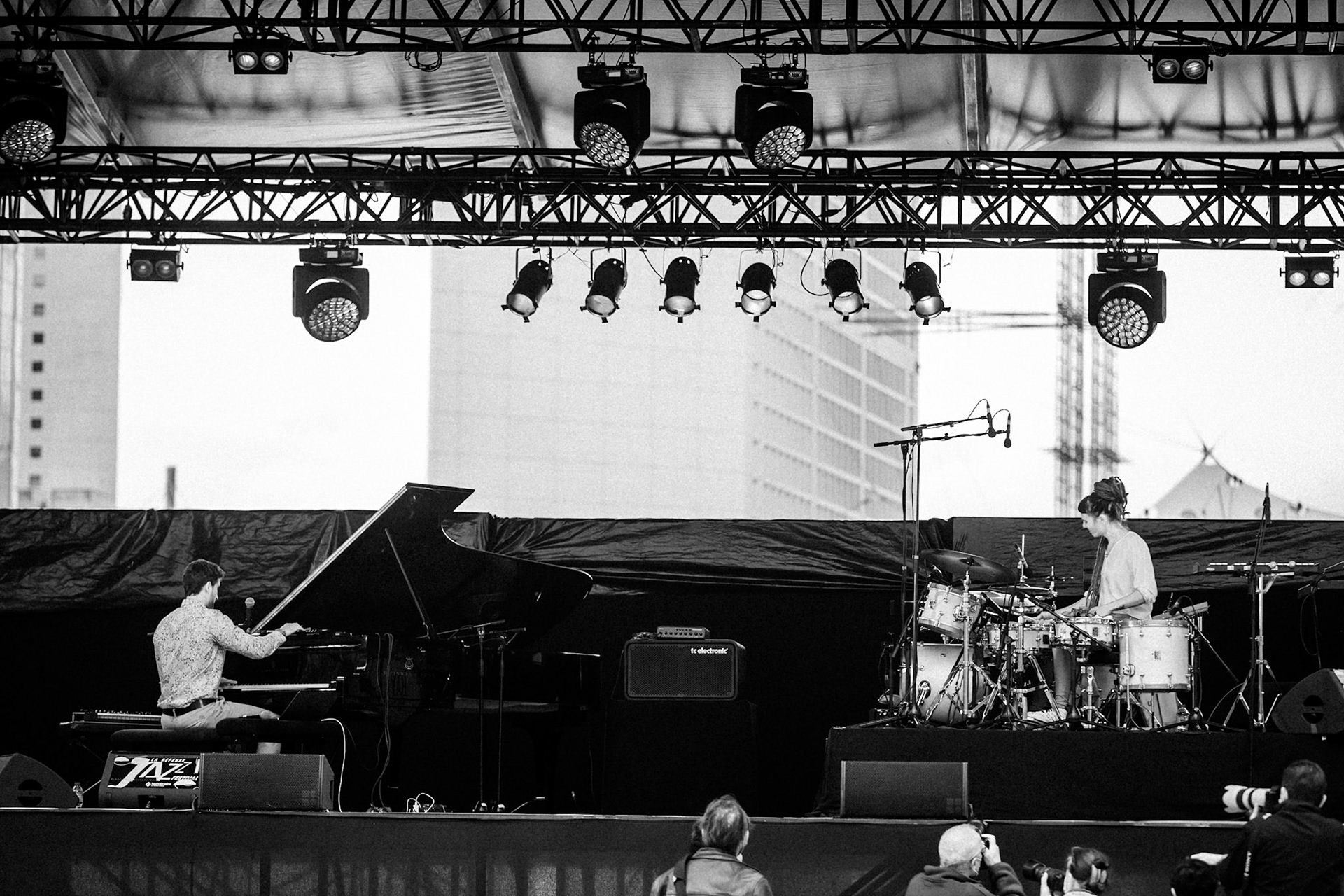Obradovic Tixier Duo, La Défense Jazz Festival, Parvis de la Défense, 24 septembre 2020
