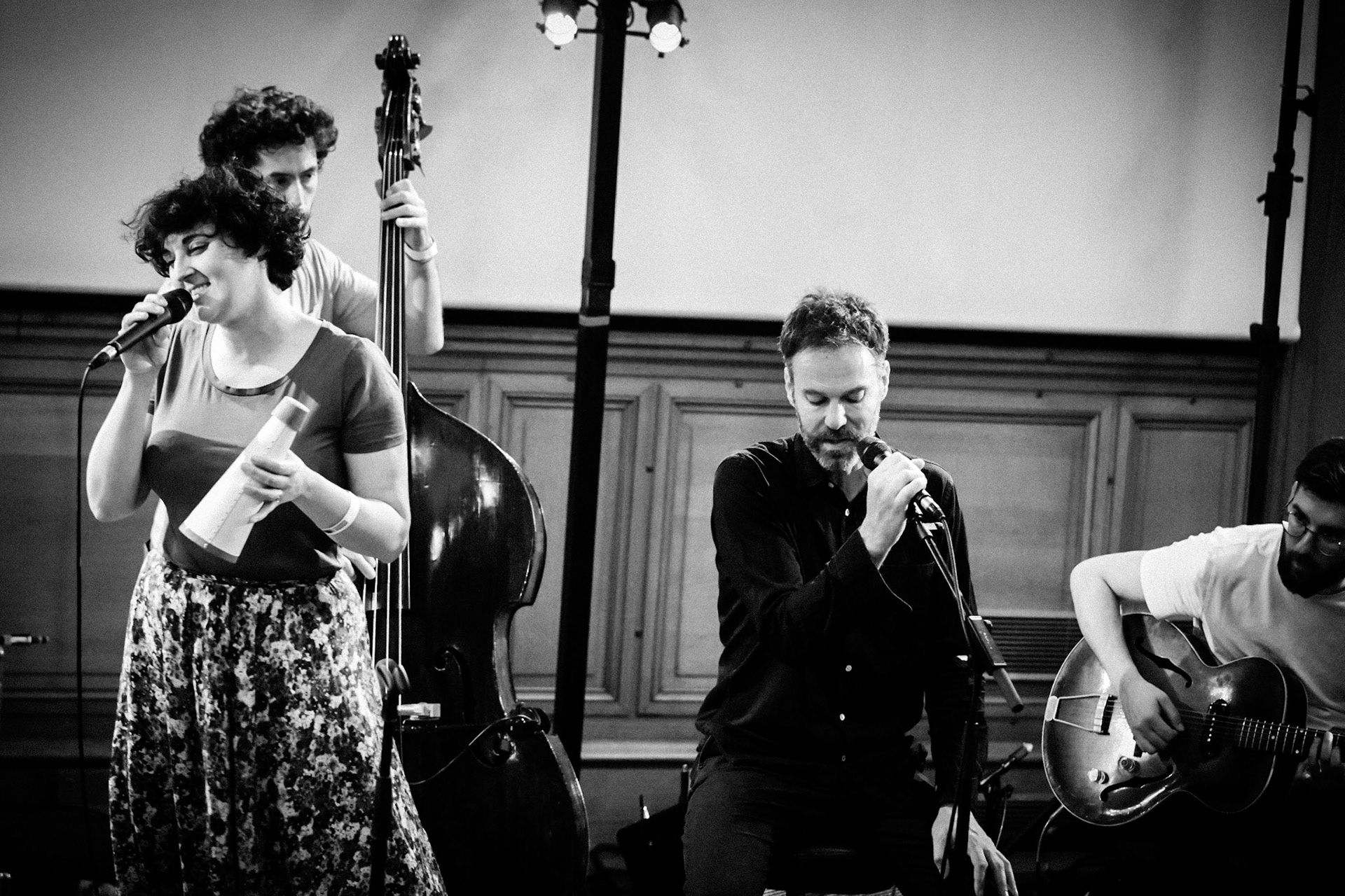 Marion Rampal "Tissé" feat Naïssam Jalal &amp; Piers Faccini, Festival Jazz Saint-Germain-des-Prés - Paris , Maison de l'Océan - Grand amphithéâtre, 18 mai 2022