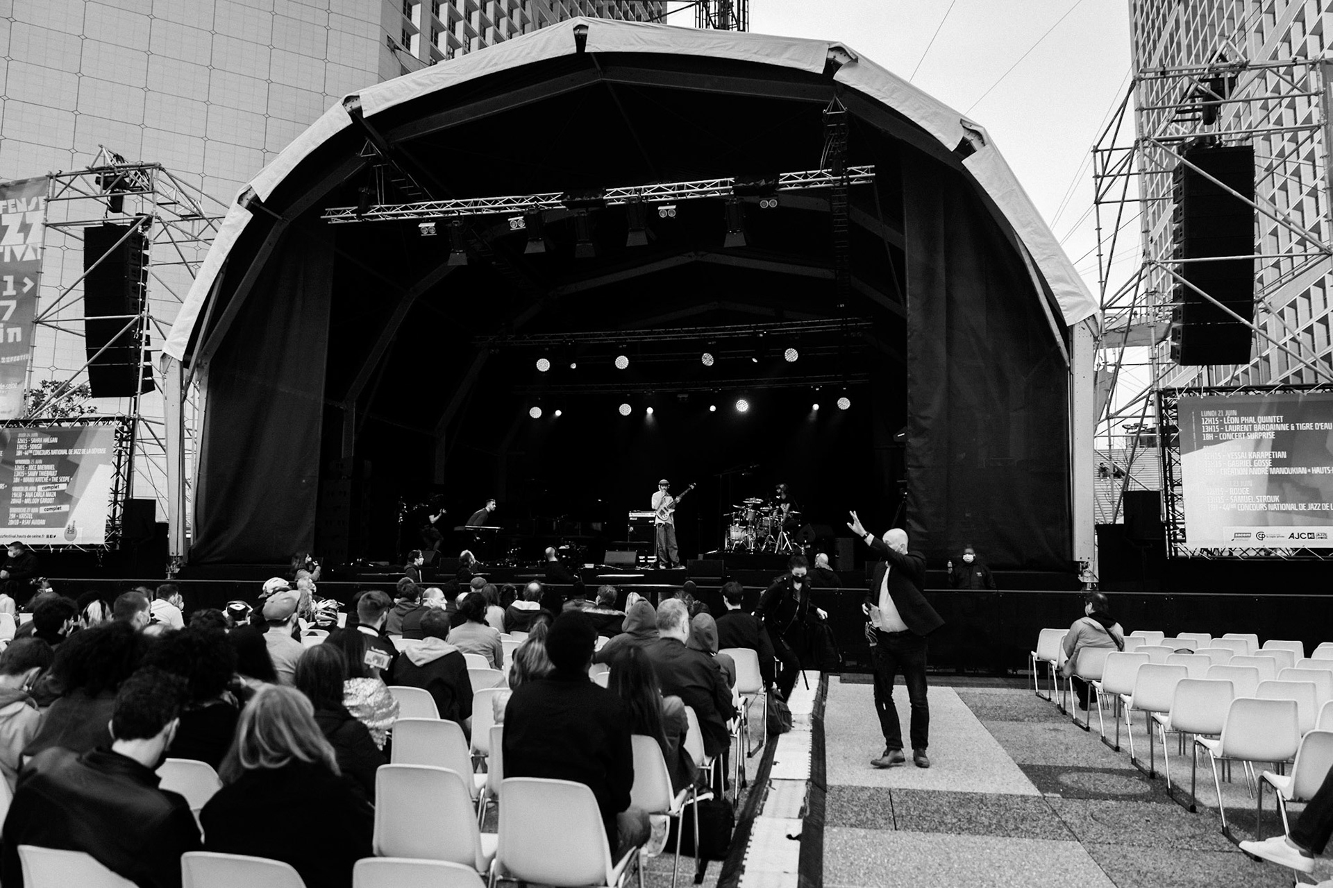 Dead Robot, La Défense Jazz Festival, Parvis de la Défense, 23 juin 2021