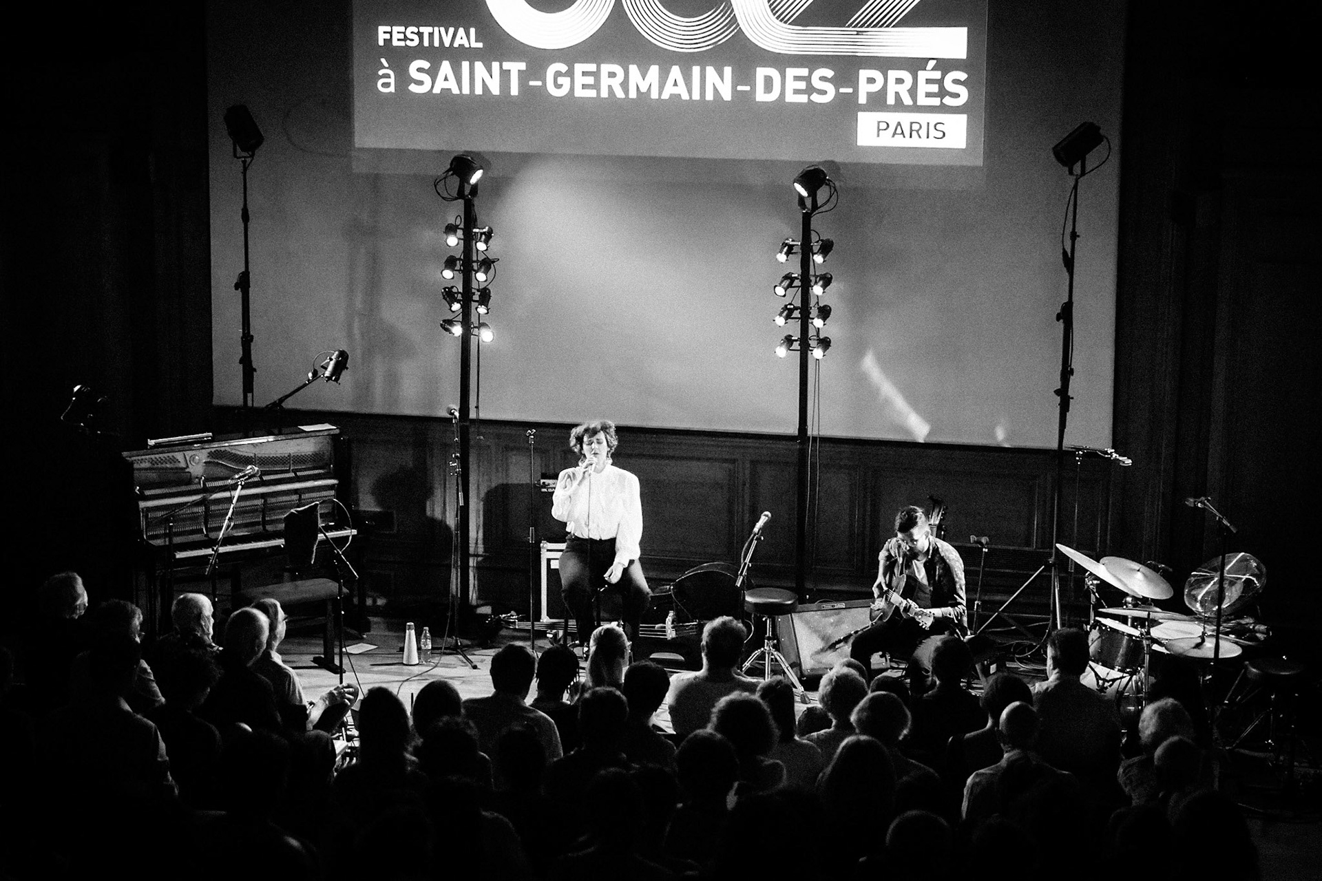 Marion Rampal "Tissé" feat Naïssam Jalal &amp; Piers Faccini, Festival Jazz Saint-Germain-des-Prés - Paris , Maison de l'Océan - Grand amphithéâtre, 18 mai 2022