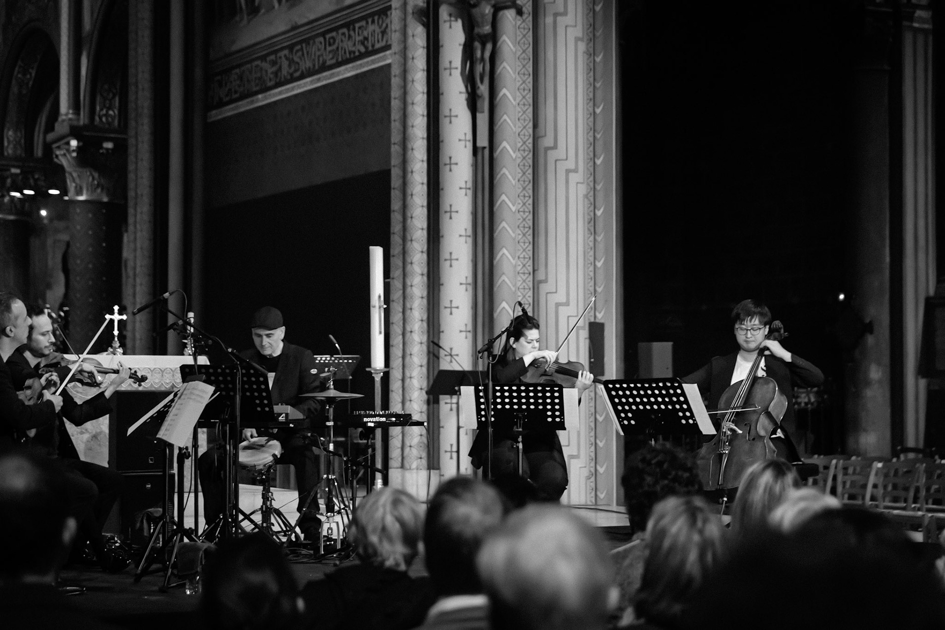 Quatuor Ebène &amp; Xavier Tribolet, Festival Jazz à Saint-Germain-des-Prés - Paris, Eglise Saint-Germain-des-Prés