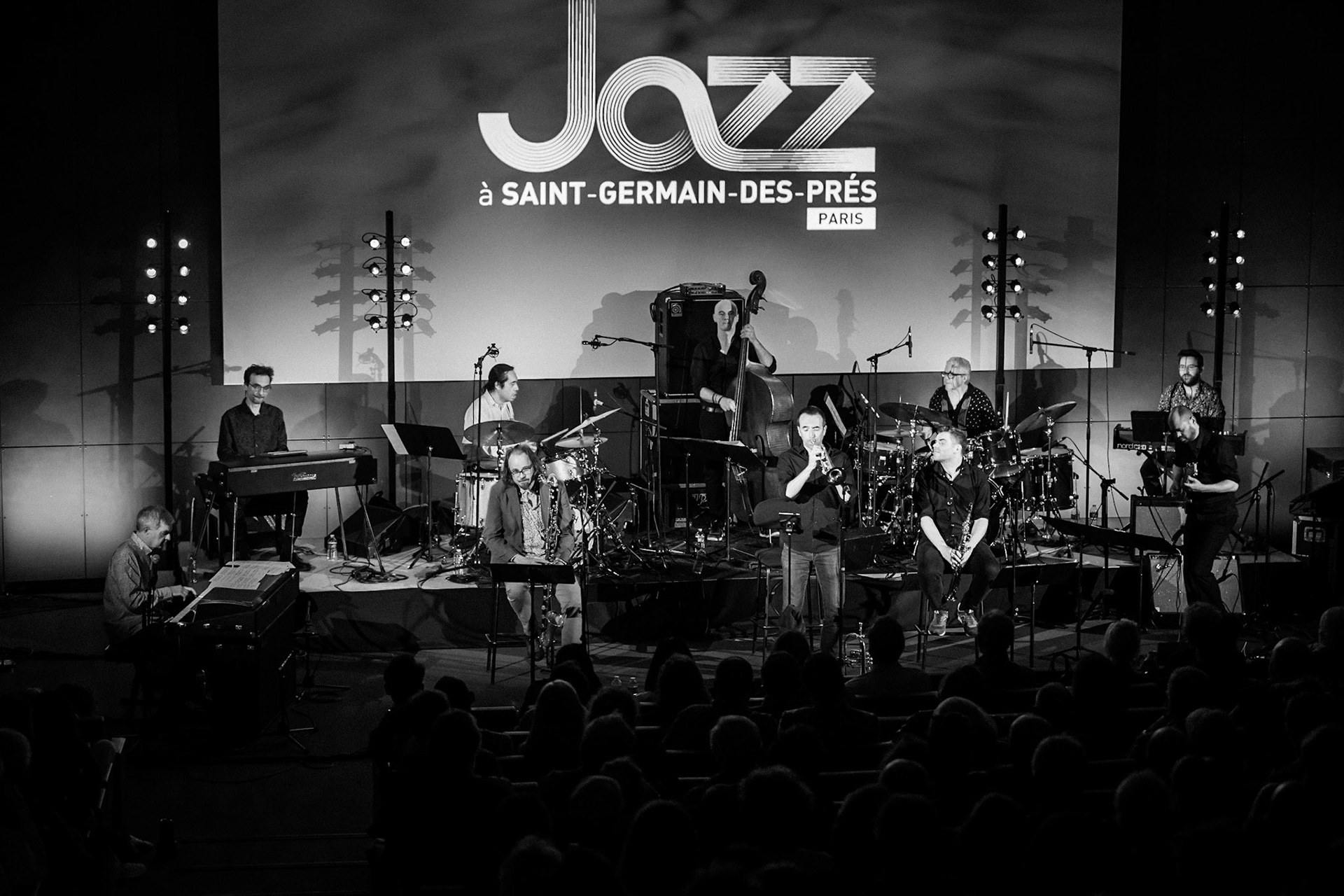 Laurent Cugny Tentet, Festival Jazz à Saint-Germain-des-Prés - Paris, Sorbonne Université - auditorium Jussieu
