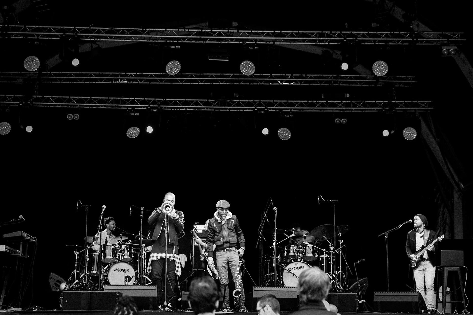 Big in Jazz Collective, La Défense Jazz Festival, Parvis de la Défense, 20 juin 2022