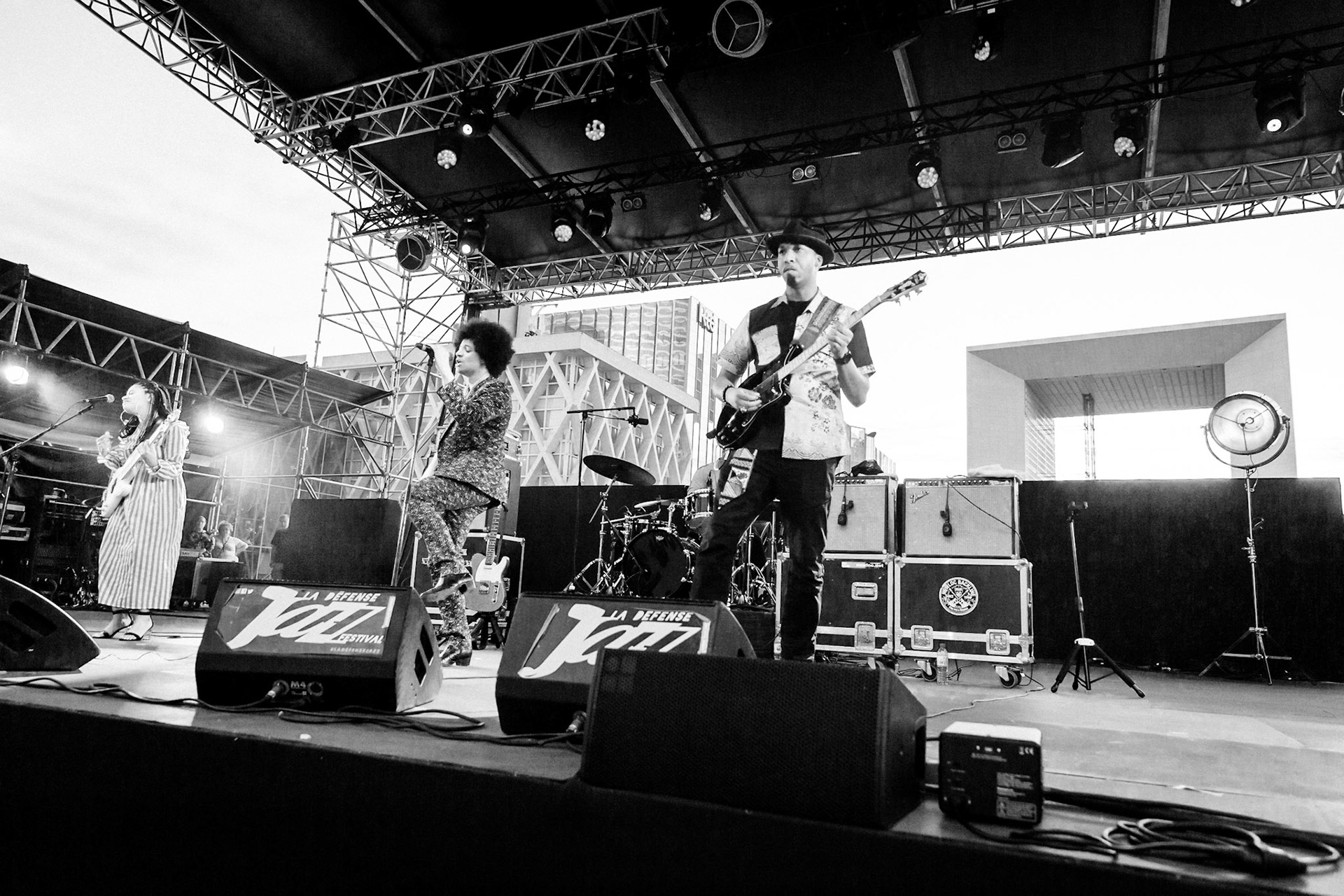 Jose James, La Défense Jazz Festival, Parvis de la Défense, 30 mai 2019