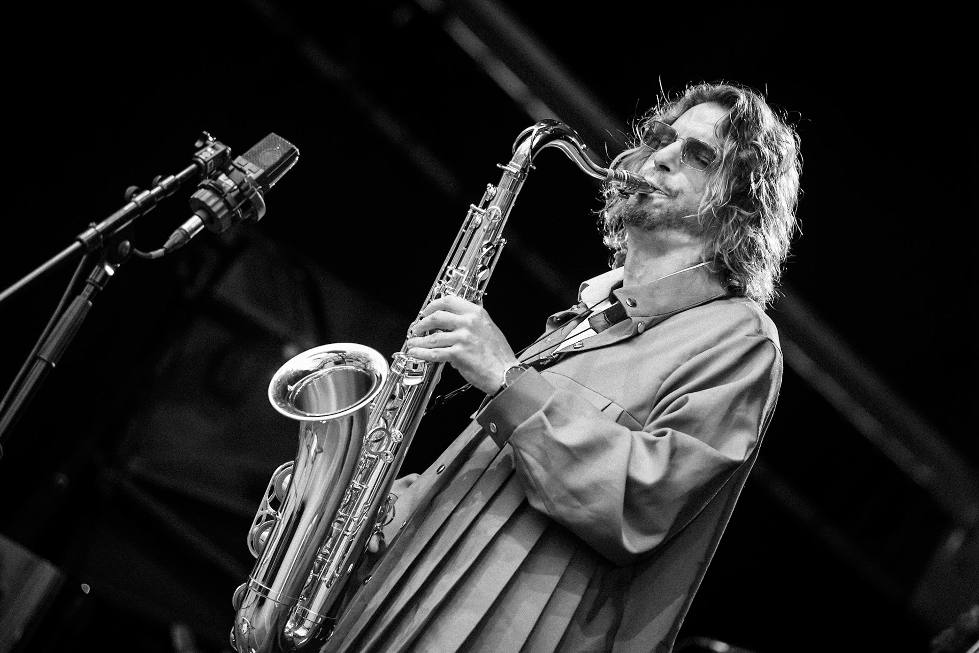Samy Thiébault "Awé Large Ensemble", La Défense Jazz Festival, Parvis de la Défense, 26 juin 2023