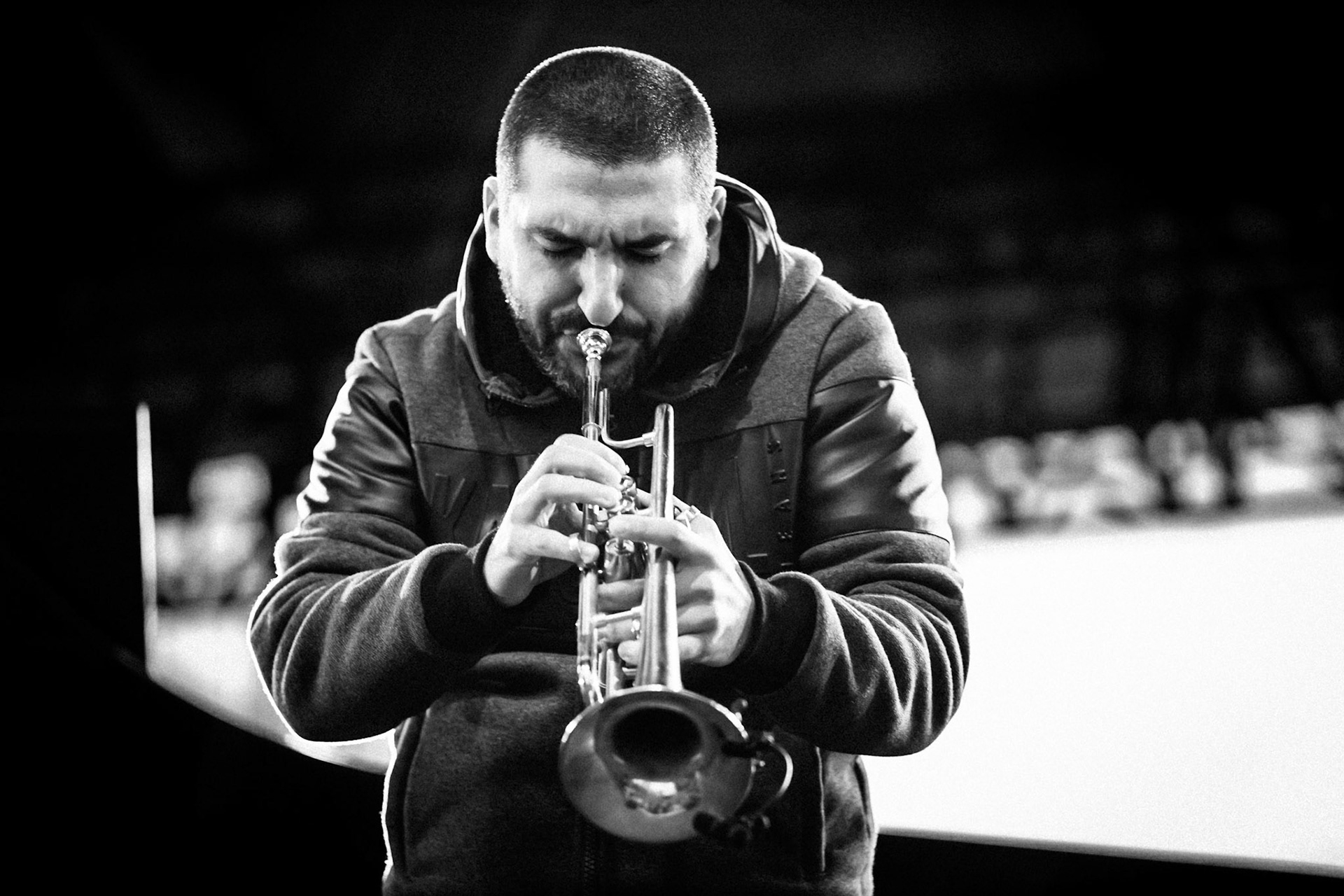 Ibrahim Maalouf avec François Delporte, La Défense Jazz Festival, Parvis de la Défense, 26 septembre 2020
